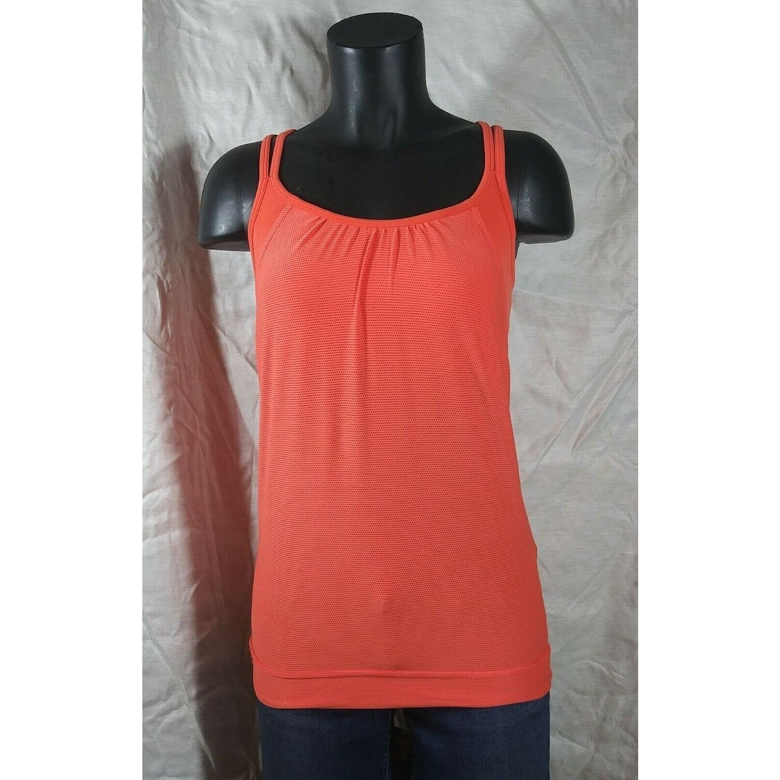 Athleta Athleta Hidden Agenda Tank Top - XXS - Coral Size XXS / US 00 / IT 34 - 3 Thumbnail