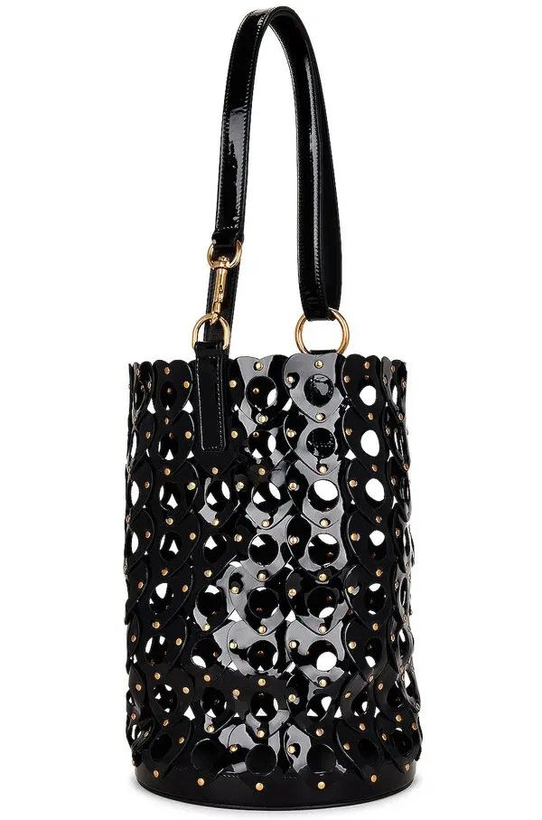 Saint Laurent Paris o1bcso1str0425 Size: OS/Bo Seau Coeur in Black Size ONE SIZE - 3 Thumbnail