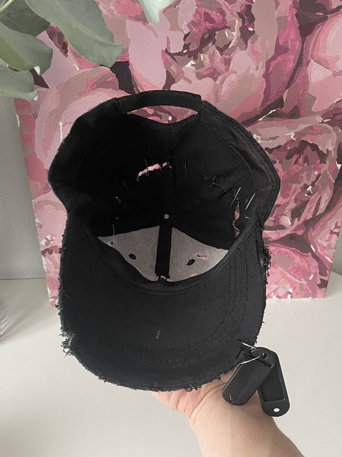 Other Avant Garde D&G Cap Custom Pin 90’s VTG Distressed Fade Pink Size ONE SIZE - 10 Thumbnail