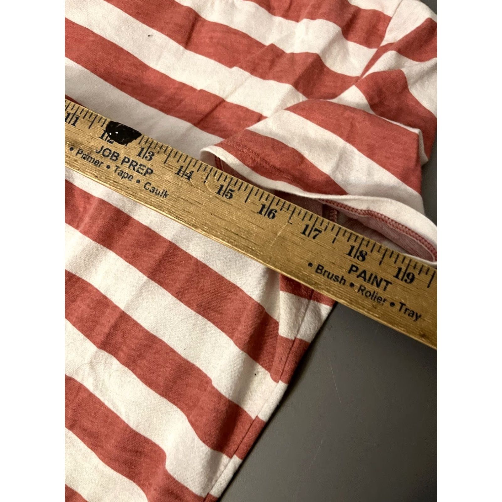 Victoria's Secret Victoria's Secret PINK T-Shirt Short Sleeve Shirt M Pink White Striped Scoop Neck Casual Womens Regular Size Medium Size M / US 6-8 / IT 42-44 - 5 Thumbnail