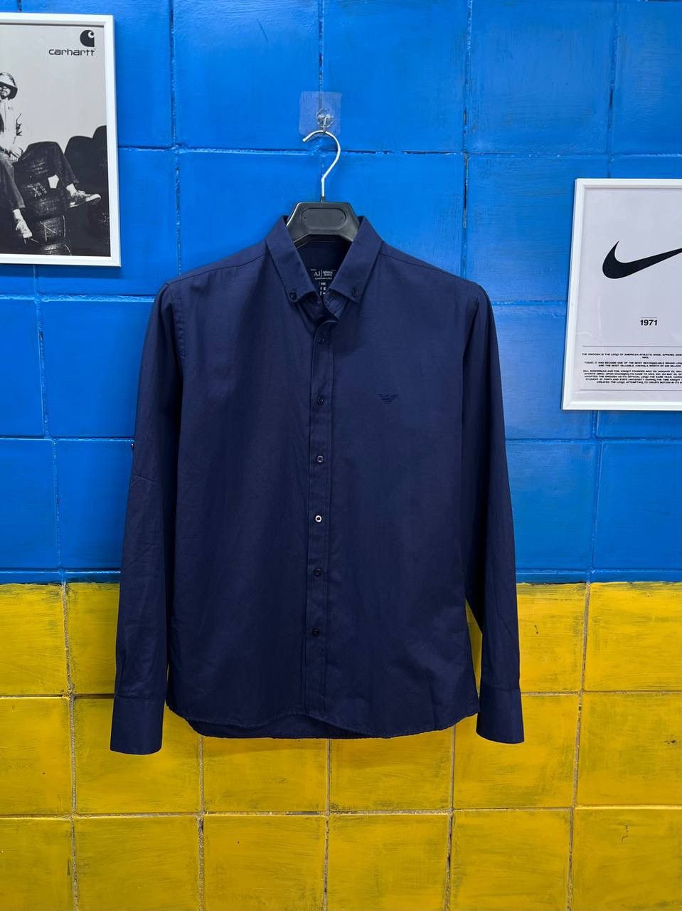 Armani Armani Jeans Shirt Size US M / EU 48-50 / 2 - 1 Thumbnail