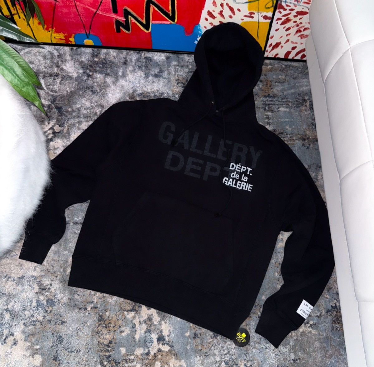 Gallery Dept. Gallery dept logo hoodie Size US S / EU 44-46 / 1 - 1 Thumbnail