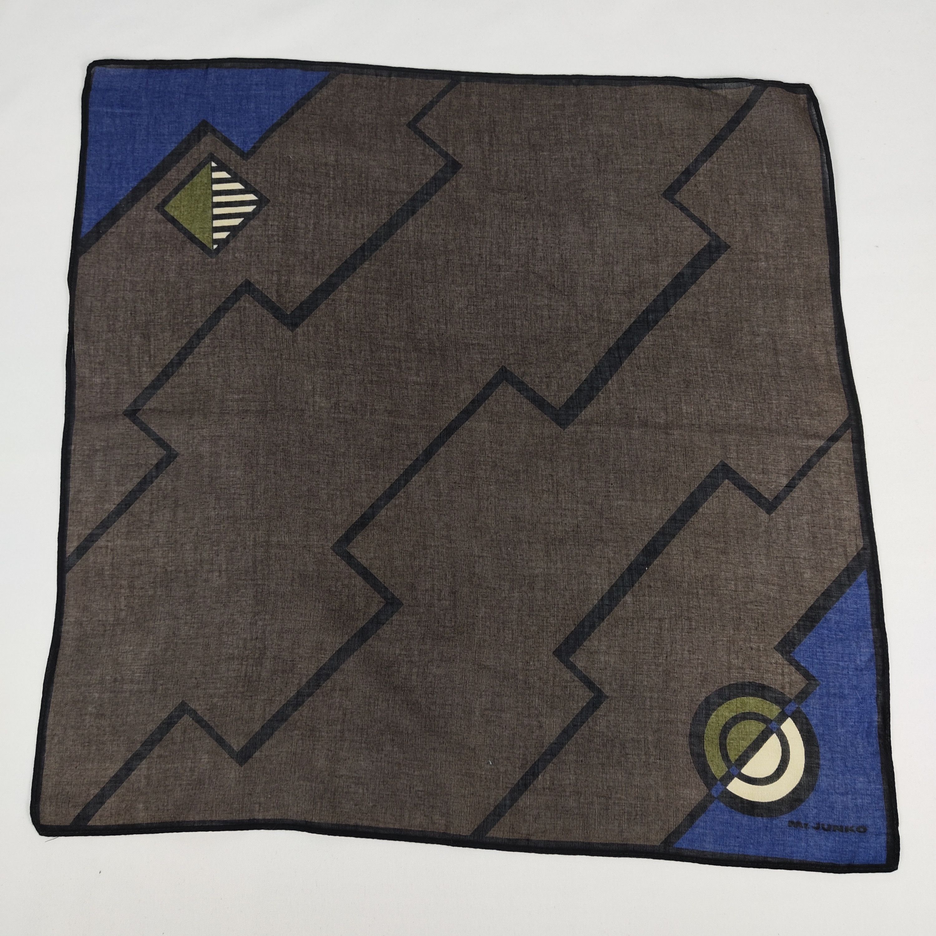 Mr. Junko × Vintage Mr Junko Handkerchief / Neckerchief / Bandana FZ685 Size ONE SIZE - 3 Thumbnail