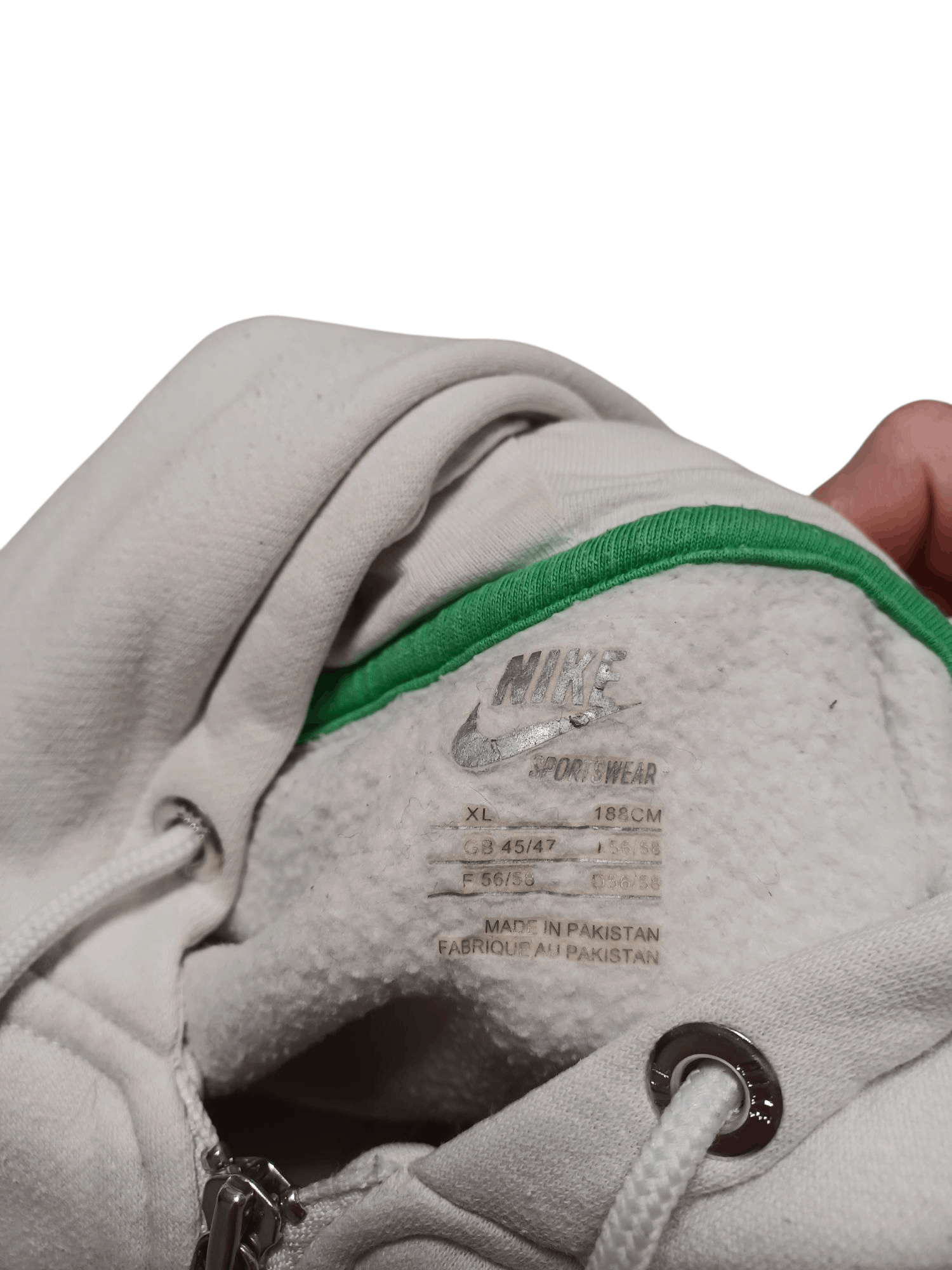 Nike NIKE VINTAGE 2009 SLEVELESS HOODIE VEST RAP DRILL STREET Size US XL / EU 56 / 4 - 5 Thumbnail