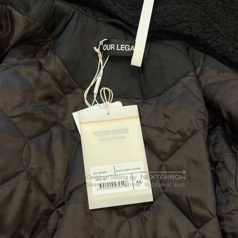 Our Legacy Our Legacy Black streamlined nylon jacket Size US S / EU 44-46 / 1 - 7 Thumbnail