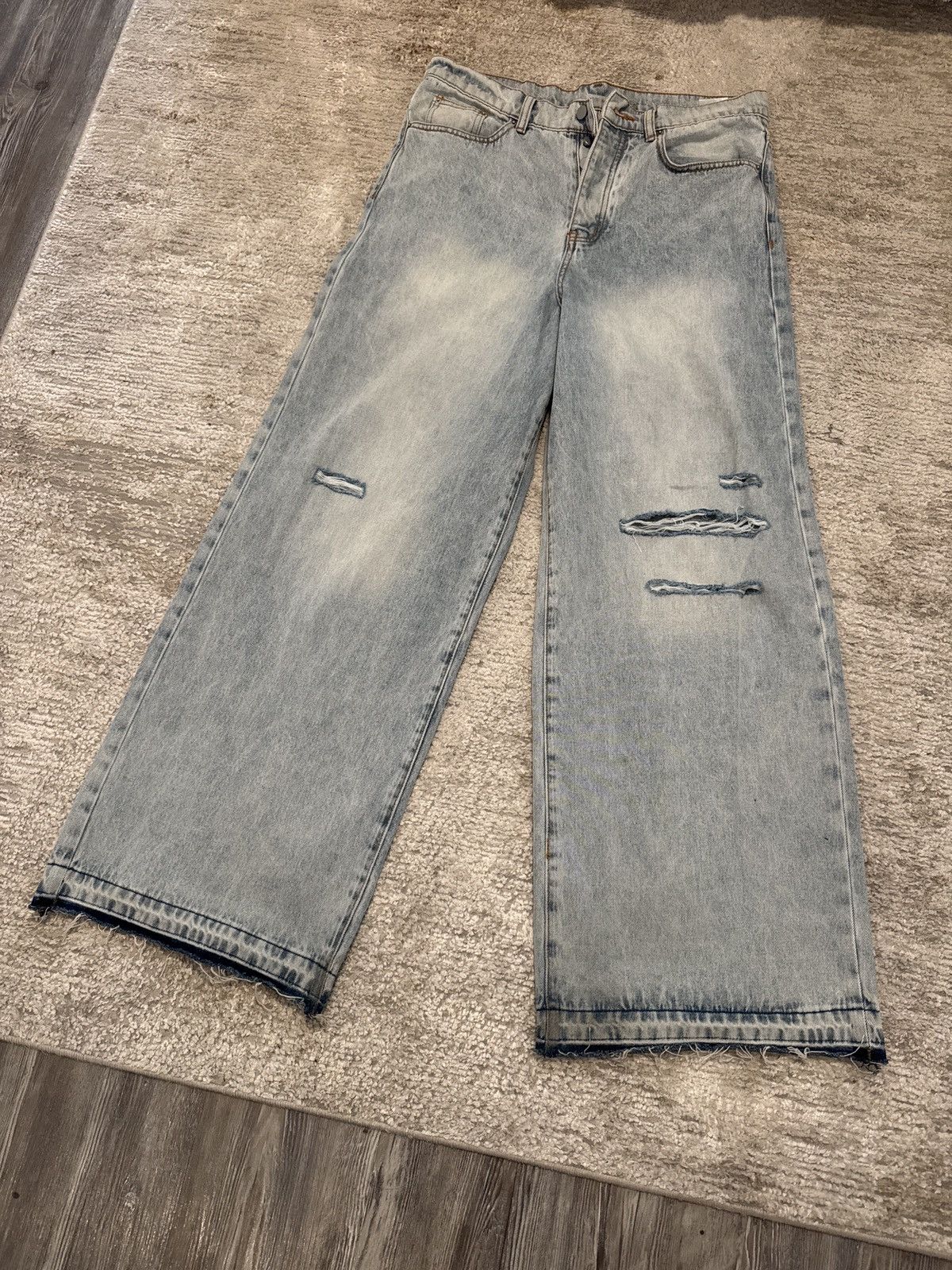 Other Baggy flared Denim Jeans Size US 32 / EU 48 - 2 Thumbnail