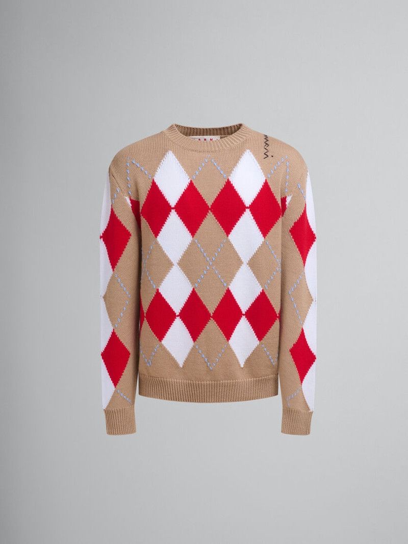Marni o1f1d3z0326 Crew Neck Jumper in Multicolor Size US S / EU 44-46 / 1 - 1 Thumbnail