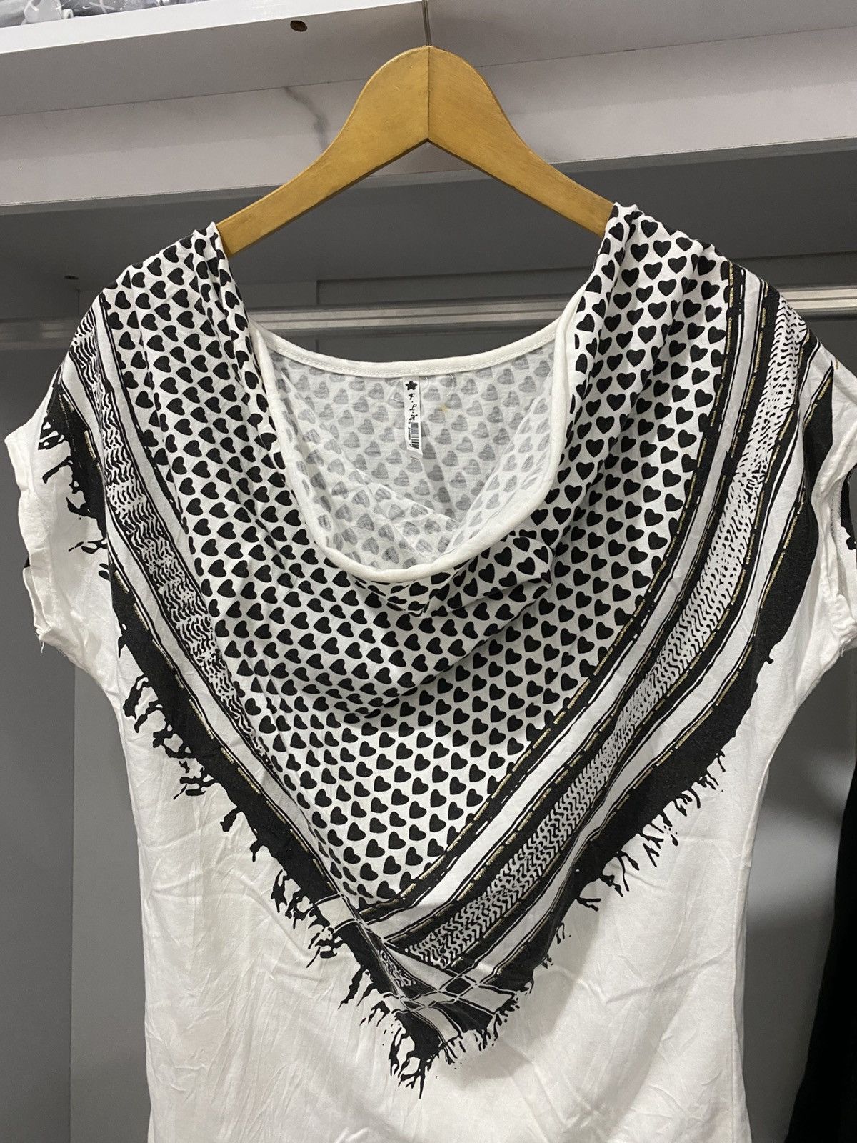 If Six Was Nine Japanese keffyah scarf printed arabic lgb kmrii styled Size US L / EU 52-54 / 3 - 2 Thumbnail