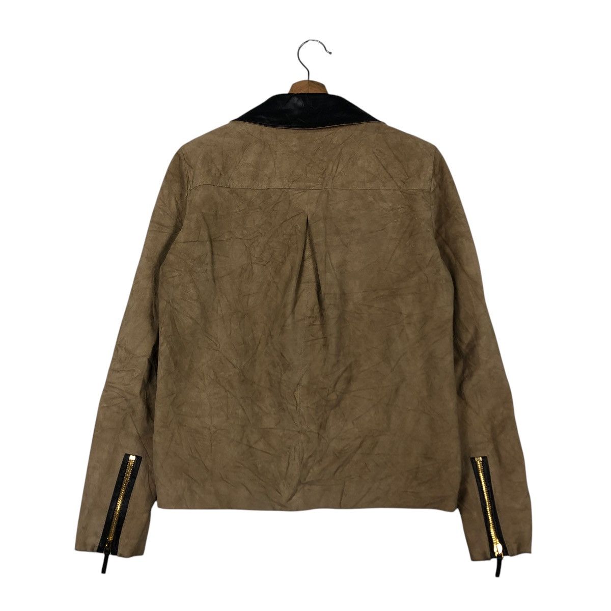 Gucci 🔥ARCHIVE PIG SKINS BIKER LEATHER JACKET GUCCI DOUBLE COLLAR Size US M / EU 48-50 / 2 - 10 Thumbnail