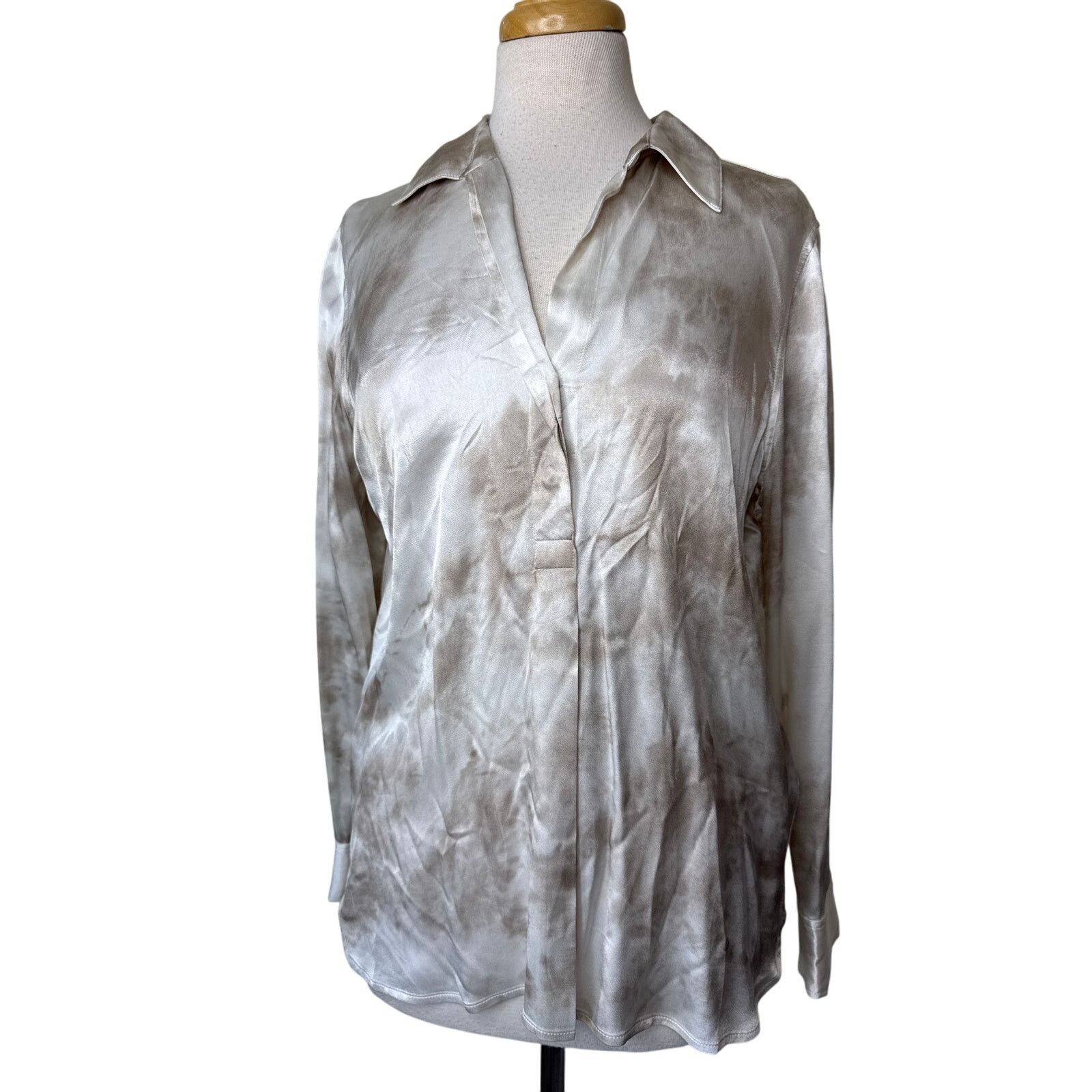 Rails RAILS Nissa Collared Pullover Top In Ivory Storm Size SMALL Size S / US 4 / IT 40 - 4 Thumbnail