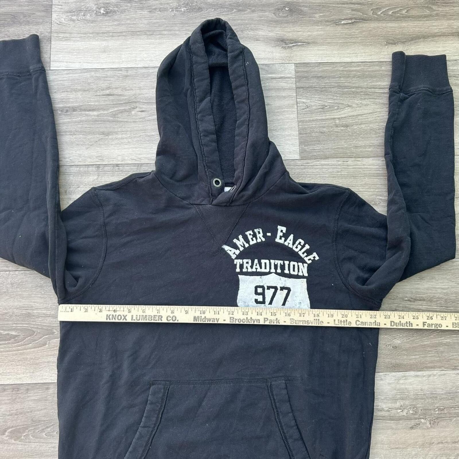 Other Vintage y2k 00’s Sick American Eagle 1997 Black Hoodie M Size US M / EU 48-50 / 2 - 5 Thumbnail