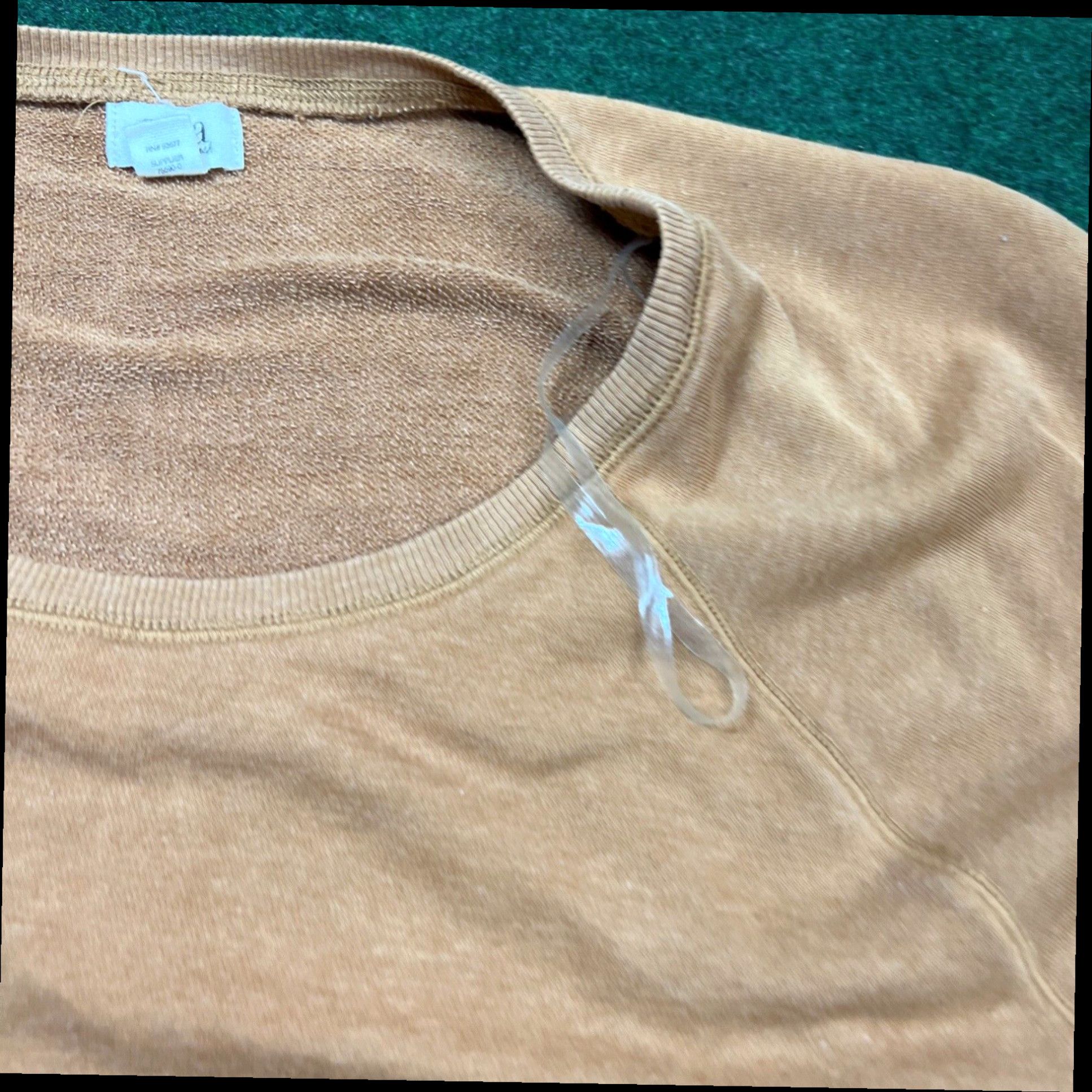 Vintage A new approach Orange scoop neck short sleeve stretch top 3X Size 3XL / US 20-22 - 3 Thumbnail