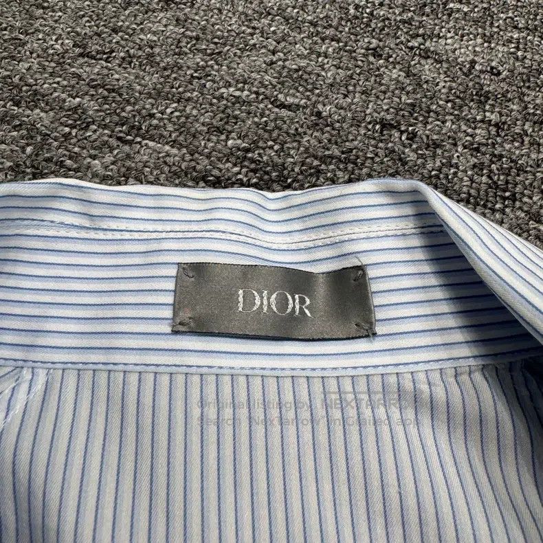 Dior Dior New white and blue striped jacket Size US M / EU 48-50 / 2 - 2 Thumbnail