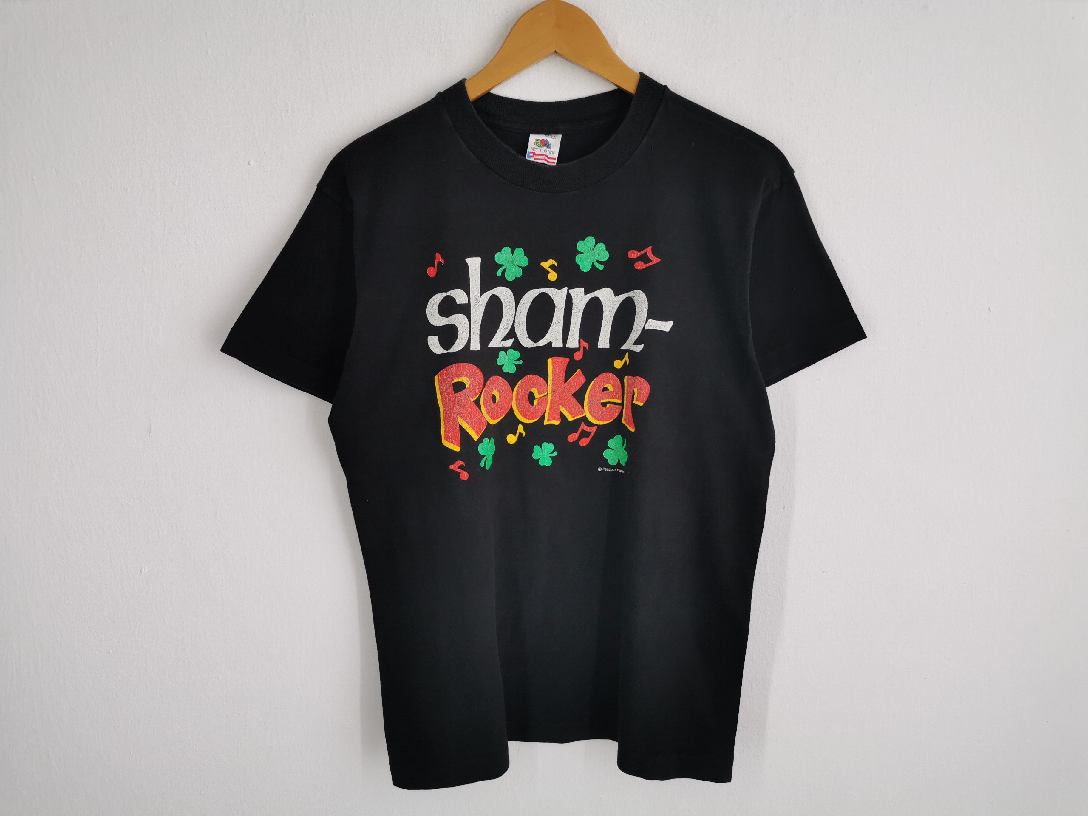 Band Tees Vintage 90s Sham Rocker Band Tee T Shirt Made In USA Size M Size US M / EU 48-50 / 2 - 1 Thumbnail