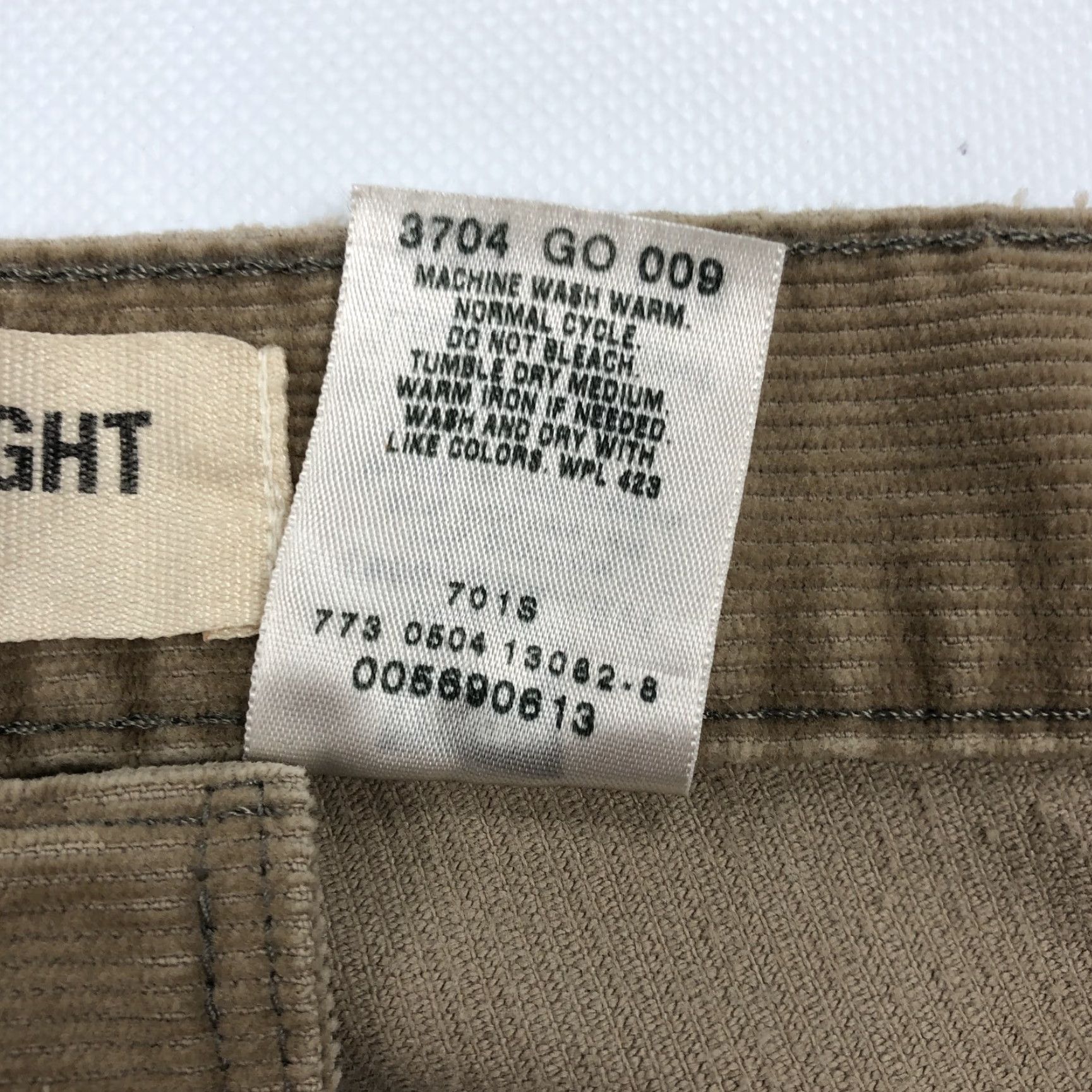 Levi's VINTAGE Levi's 569 Loose Straight Corduroy Pants Men 32x30 Tan Brown Y2K Size US 32 / EU 48 - 6 Thumbnail