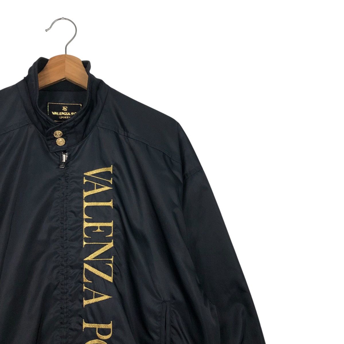 Japanese Brand Vintage Satin Bomber Jacket Valenzia Po Sports Issey Miyake Size US M / EU 48-50 / 2 - 7 Thumbnail