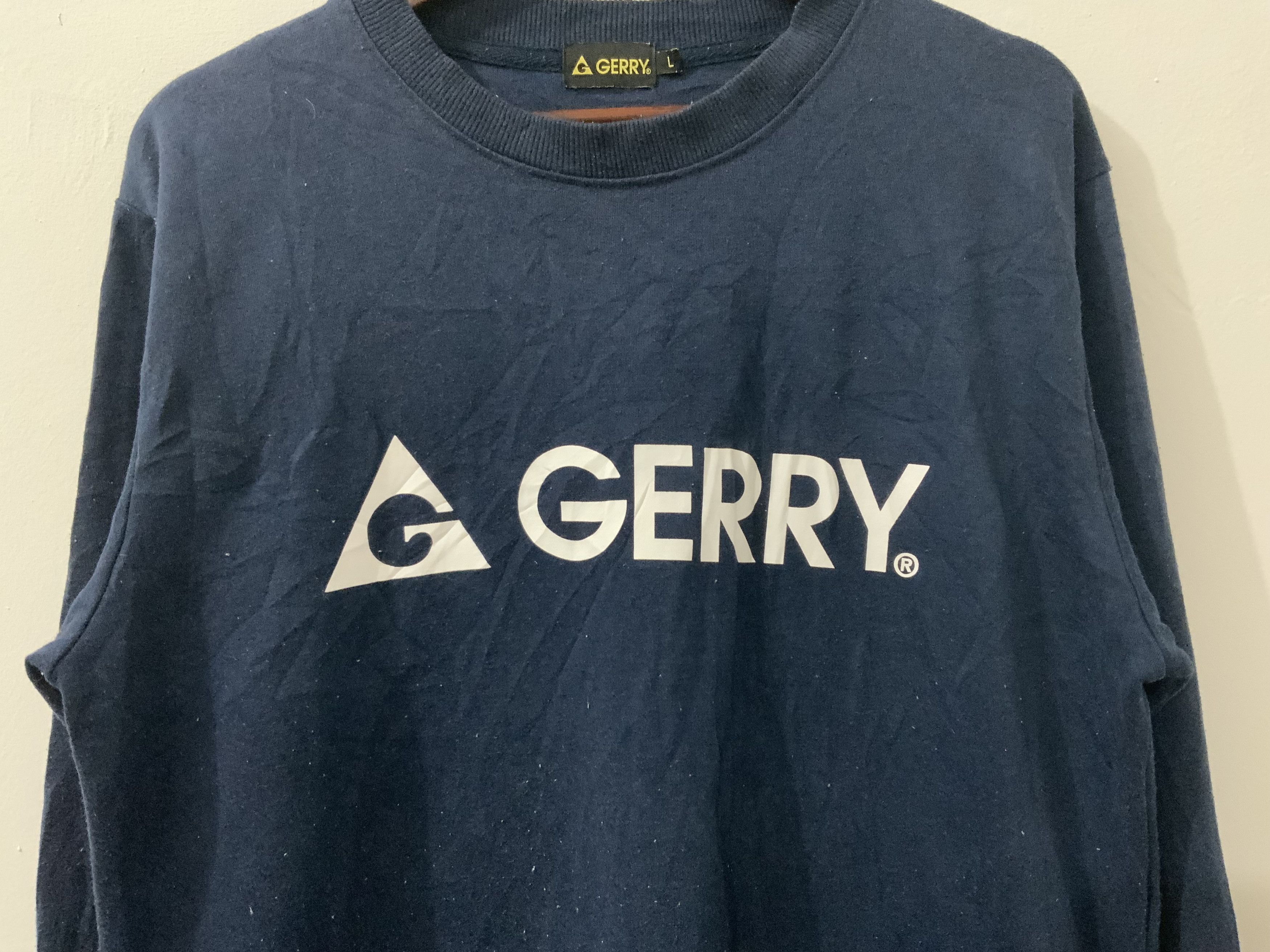 Designer Gerry Indigo Sweatshirt Size US L / EU 52-54 / 3 - 4 Thumbnail