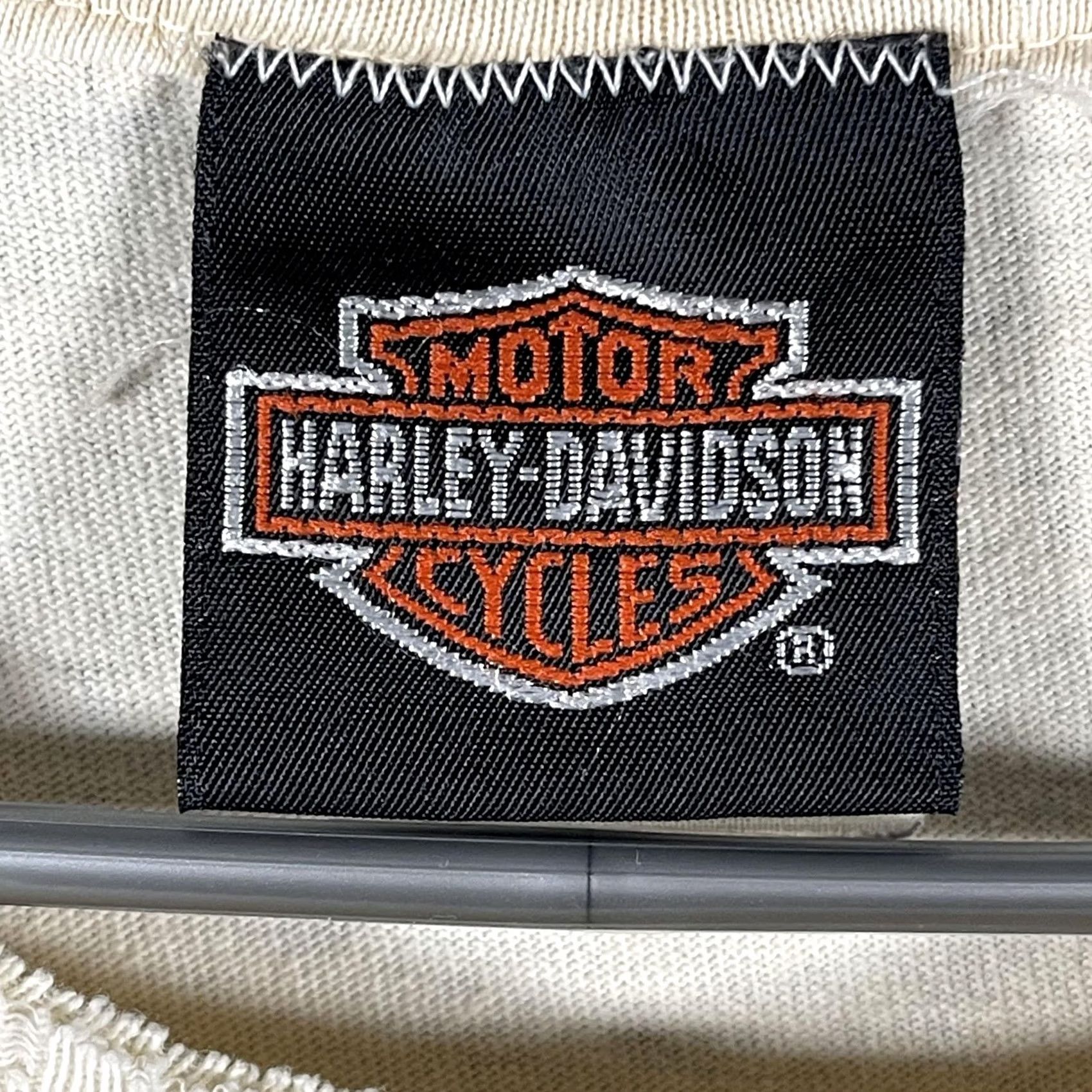 Harley Davidson VINTAGE Harley-Davidson Shirt Mens XL White 1999 Biker Tee Florida Ft Lauderdale 90s Logo Graphic Print Crew Neck Short Sleeve Mens Size US XL / EU 56 / 4 - 7 Thumbnail