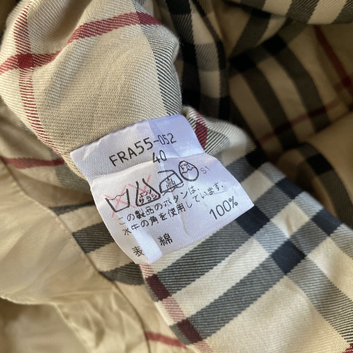Burberry BURBERRY Double Breasted Trench Coat Size US XXS / EU 40 - 11 Thumbnail