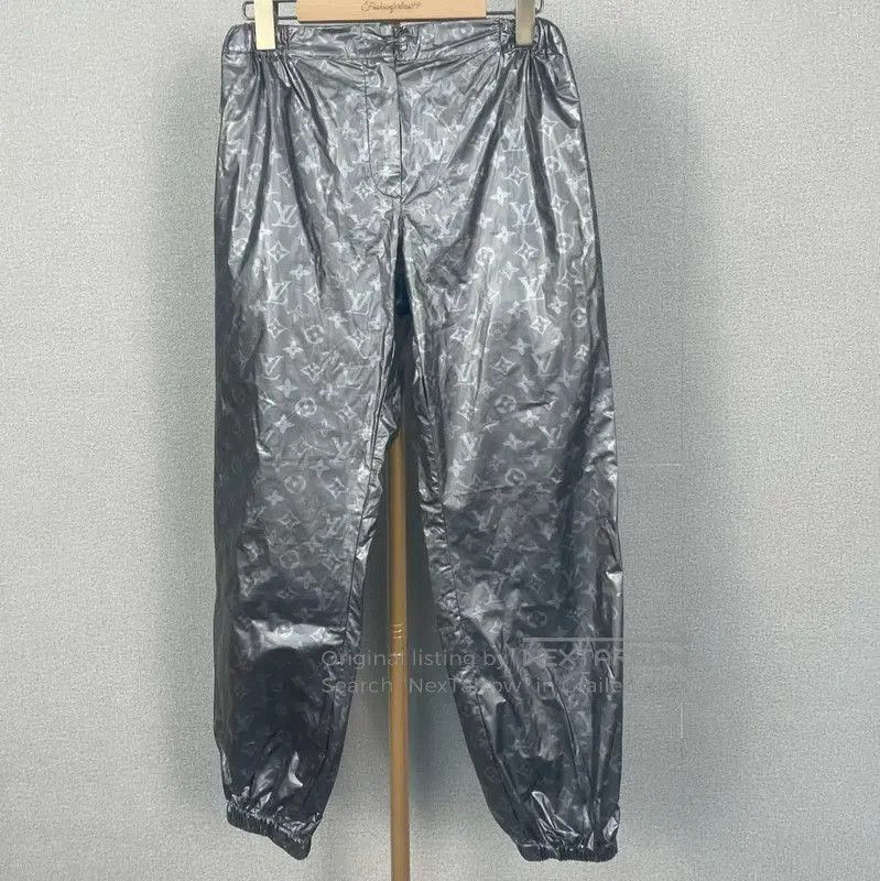 Louis Vuitton Louis Vuitton Gray Modal Women's Relaxed Pants . Size 22" - 1 Thumbnail