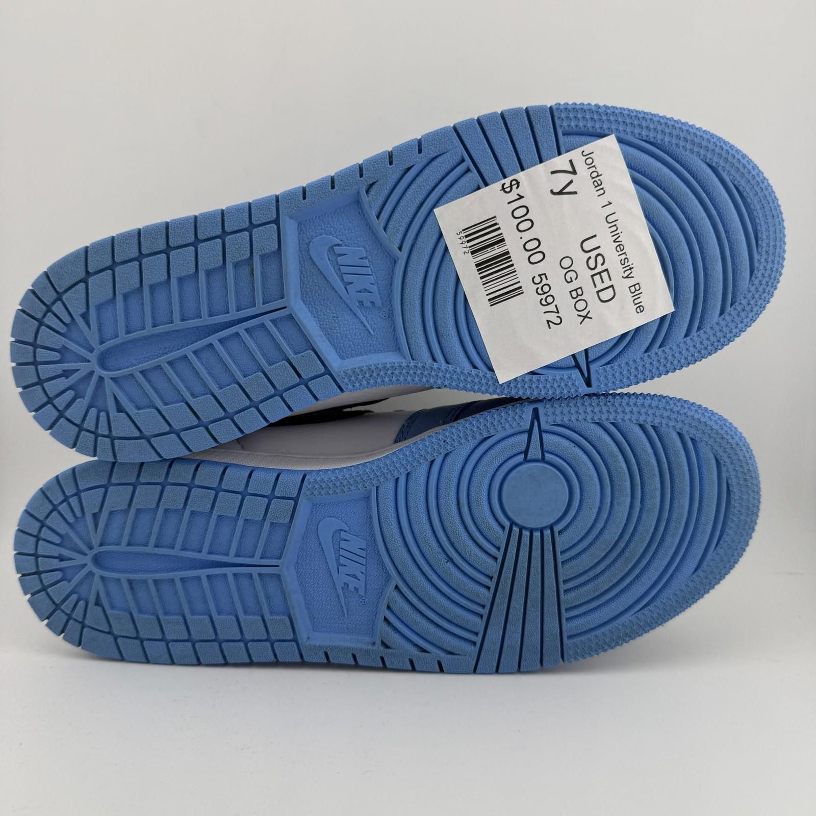 Nike Nike Air Jordan 1 University Blue 7Y Used 575441-134 Size US 7 / EU 40 - 7 Thumbnail