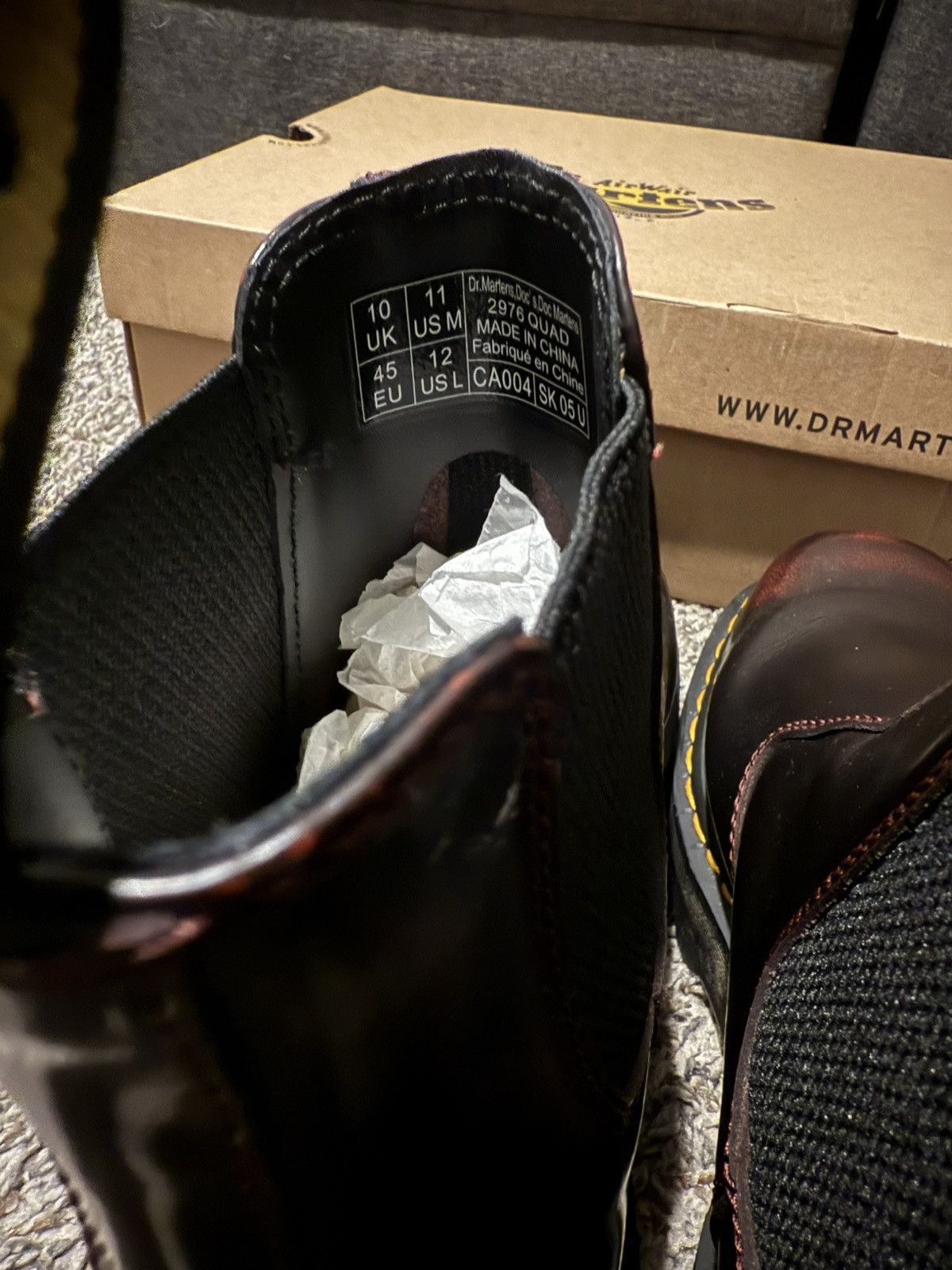 Dr. Martens 2976 Dr Marten Quad Chelsea boot Size US 11 / EU 44 - 6 Thumbnail