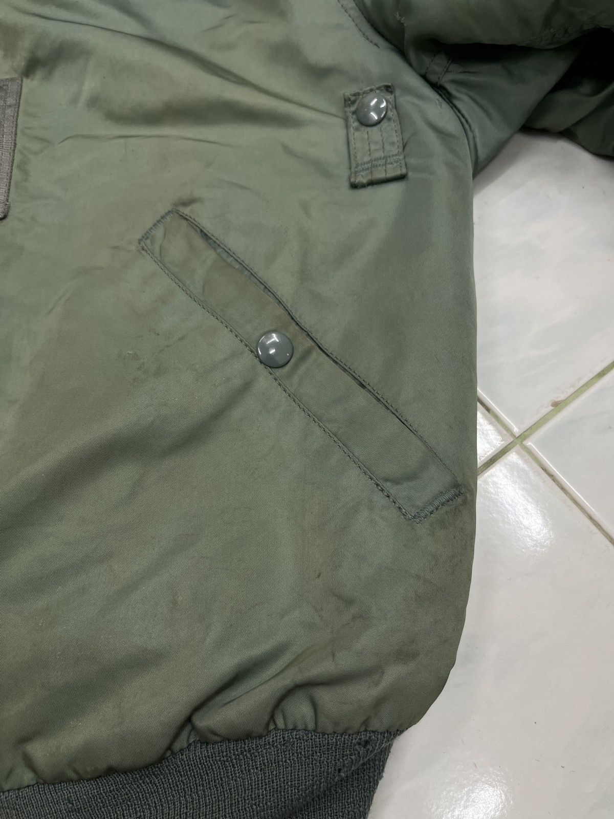 Alpha Industries 🔥🔥🔥STEALS VTG ALPHA INDUSTRIES BOMBER JACKET Size US M / EU 48-50 / 2 - 8 Thumbnail