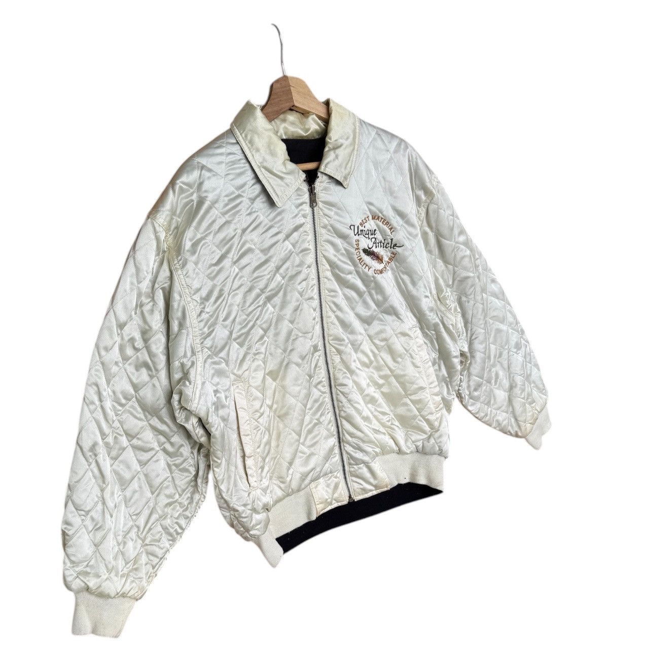 Japanese Brand Vintage Genuine Comfort Bomber Jacket Size US L / EU 52-54 / 3 - 4 Thumbnail