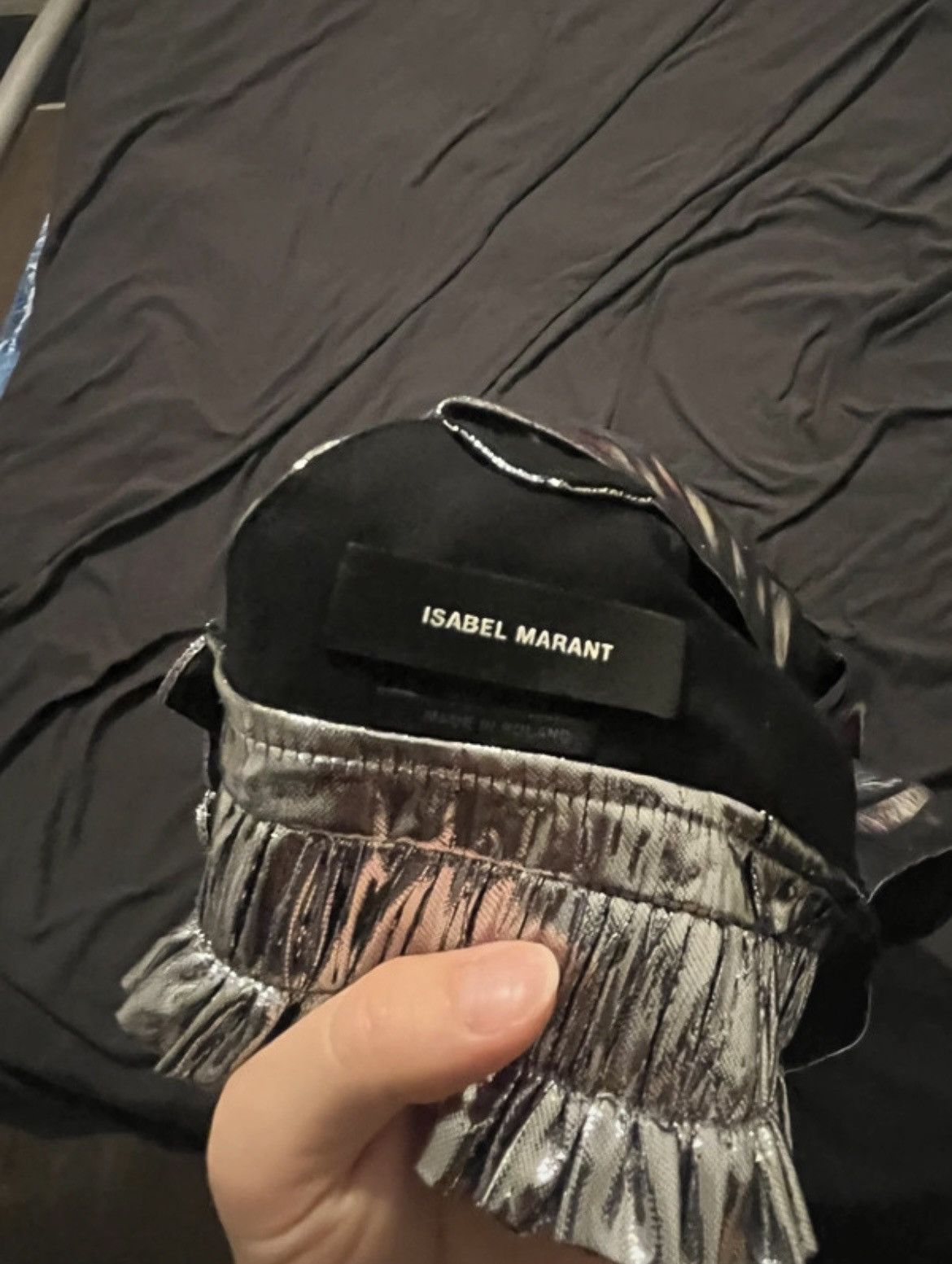 Isabel Marant Silver Pleated Dress Size S / US 4 / IT 40 - 6 Thumbnail