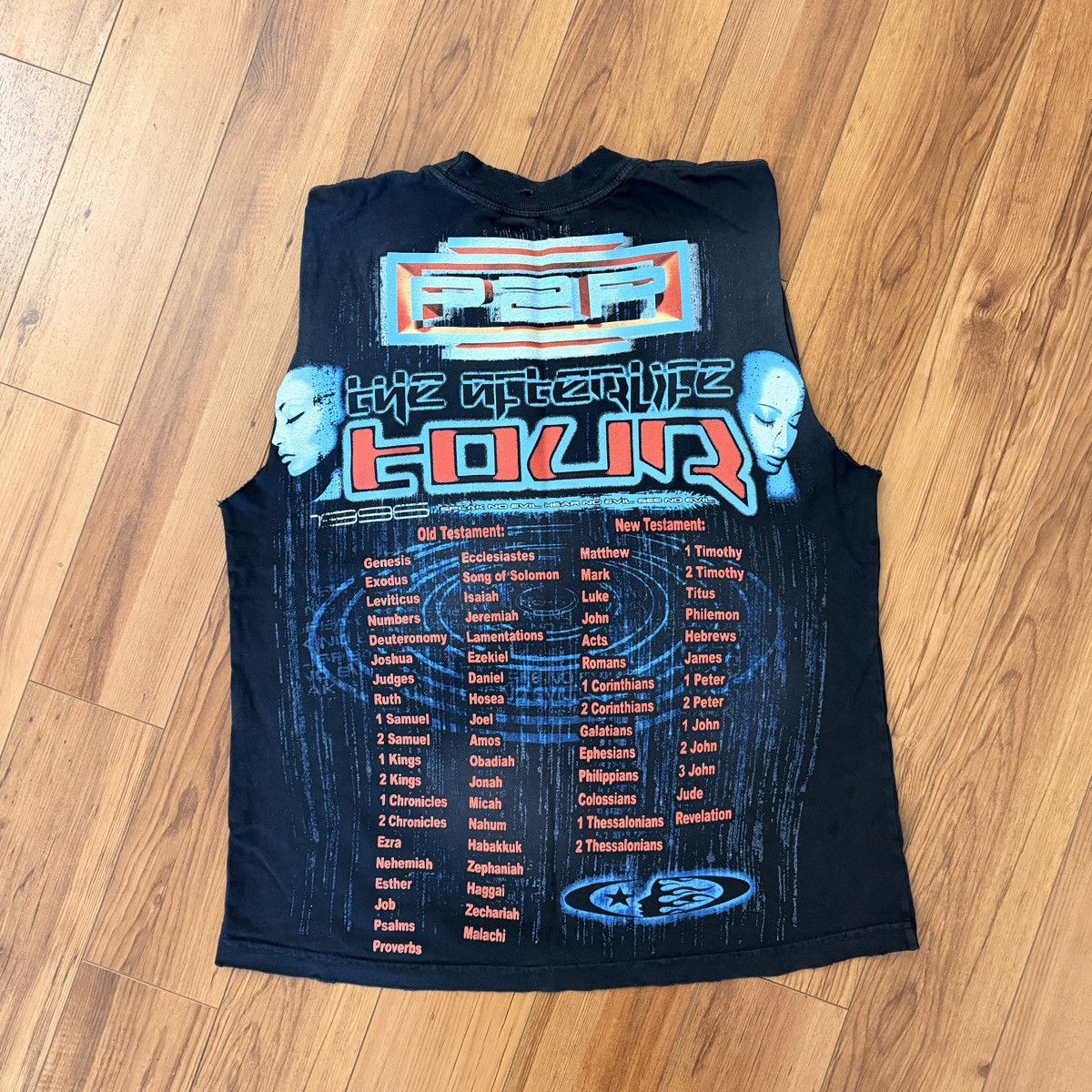 HELLSTAR HELLSTAR P2P CUTOFF SLEEVE TEE XS Size US XS / EU 42 / 0 - 2 Thumbnail