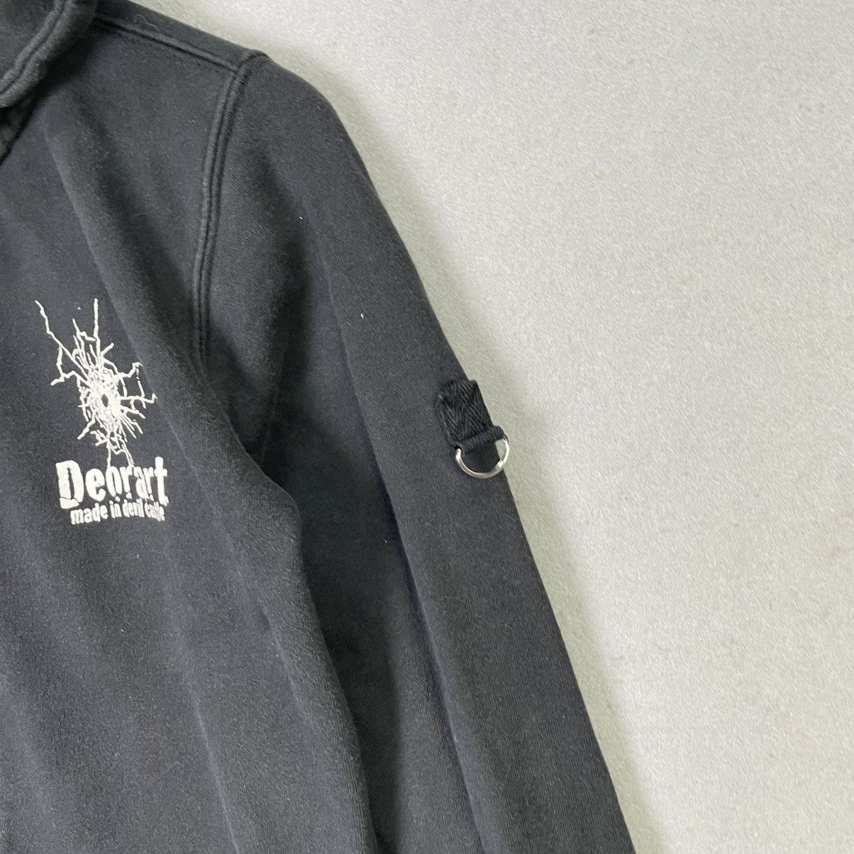 Seditionaries Deorart “Dead Alive” Skeleton Graphic Zip Hoodie Size US S / EU 44-46 / 1 - 6 Thumbnail