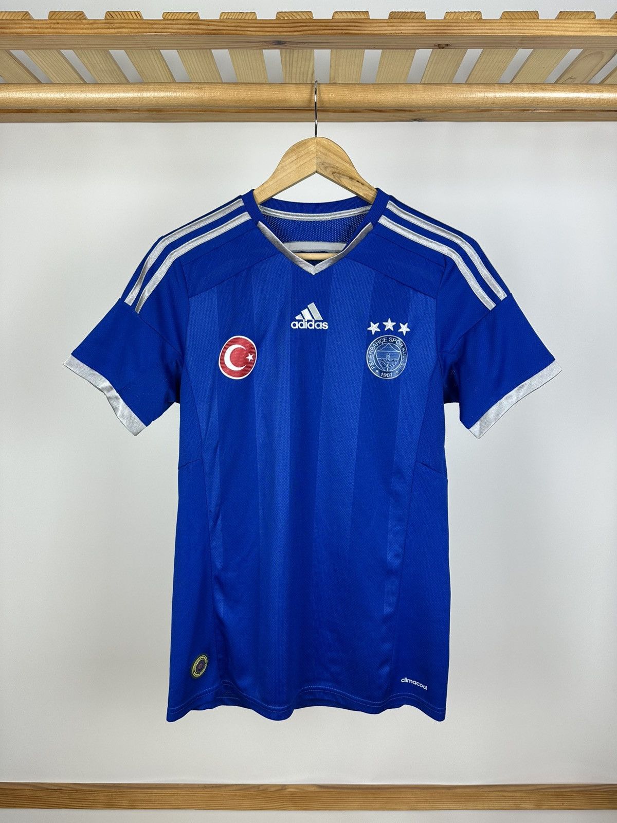 Adidas × Vintage Adidas FENERBAHCE 2014-15 Third Football Jet Shirt Size US S / EU 44-46 / 1 - 1 Thumbnail