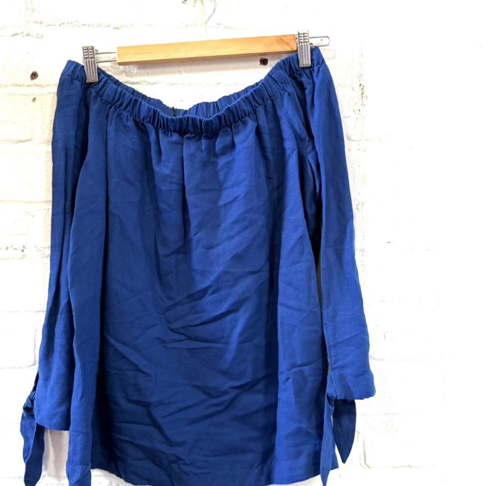 Other Women's Blue Blous Size S / US 4 / IT 40 - 3 Thumbnail