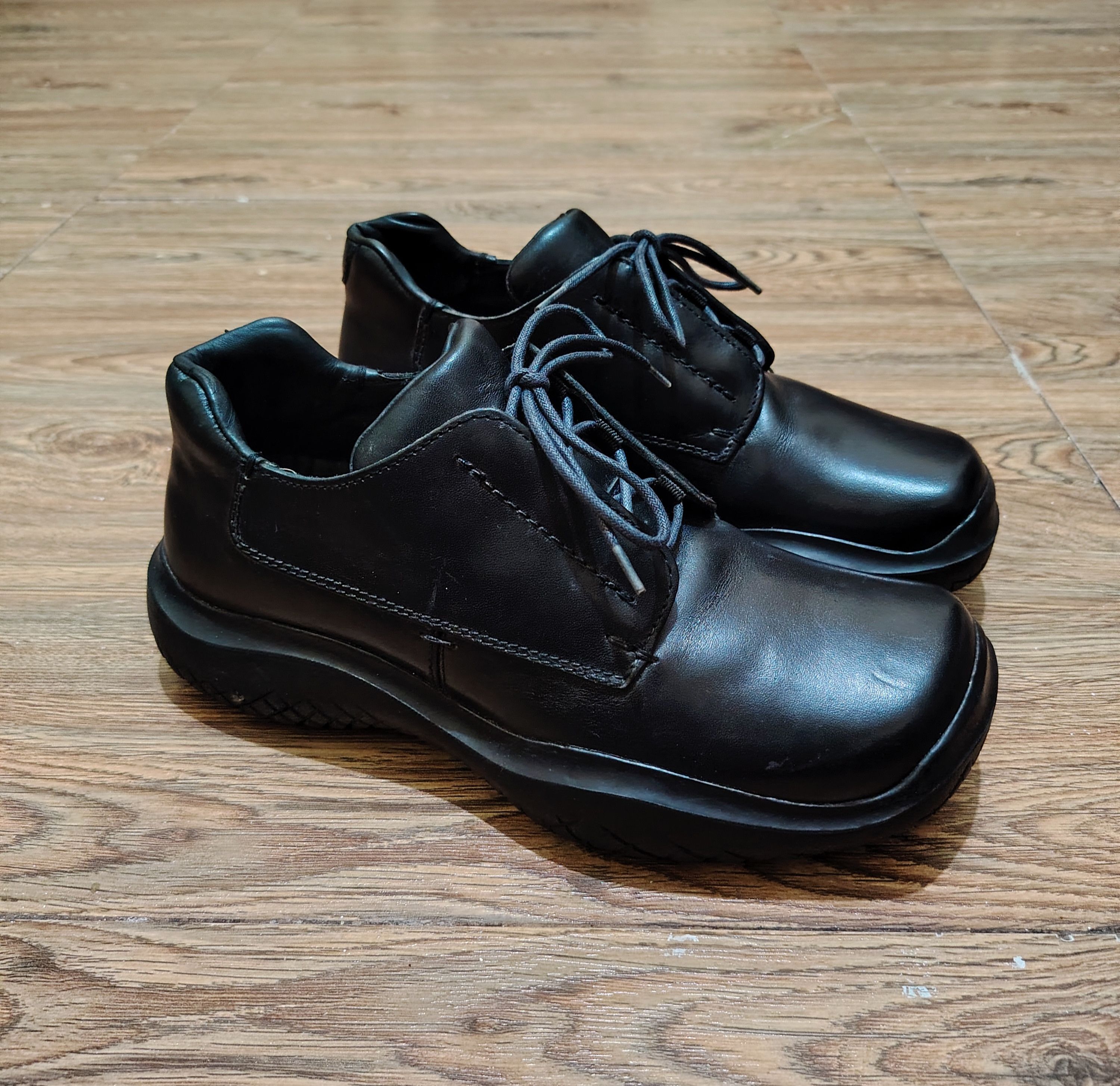 Luxury × Prada × Vintage Vintage Prada Monte Carlo Leather Shoes