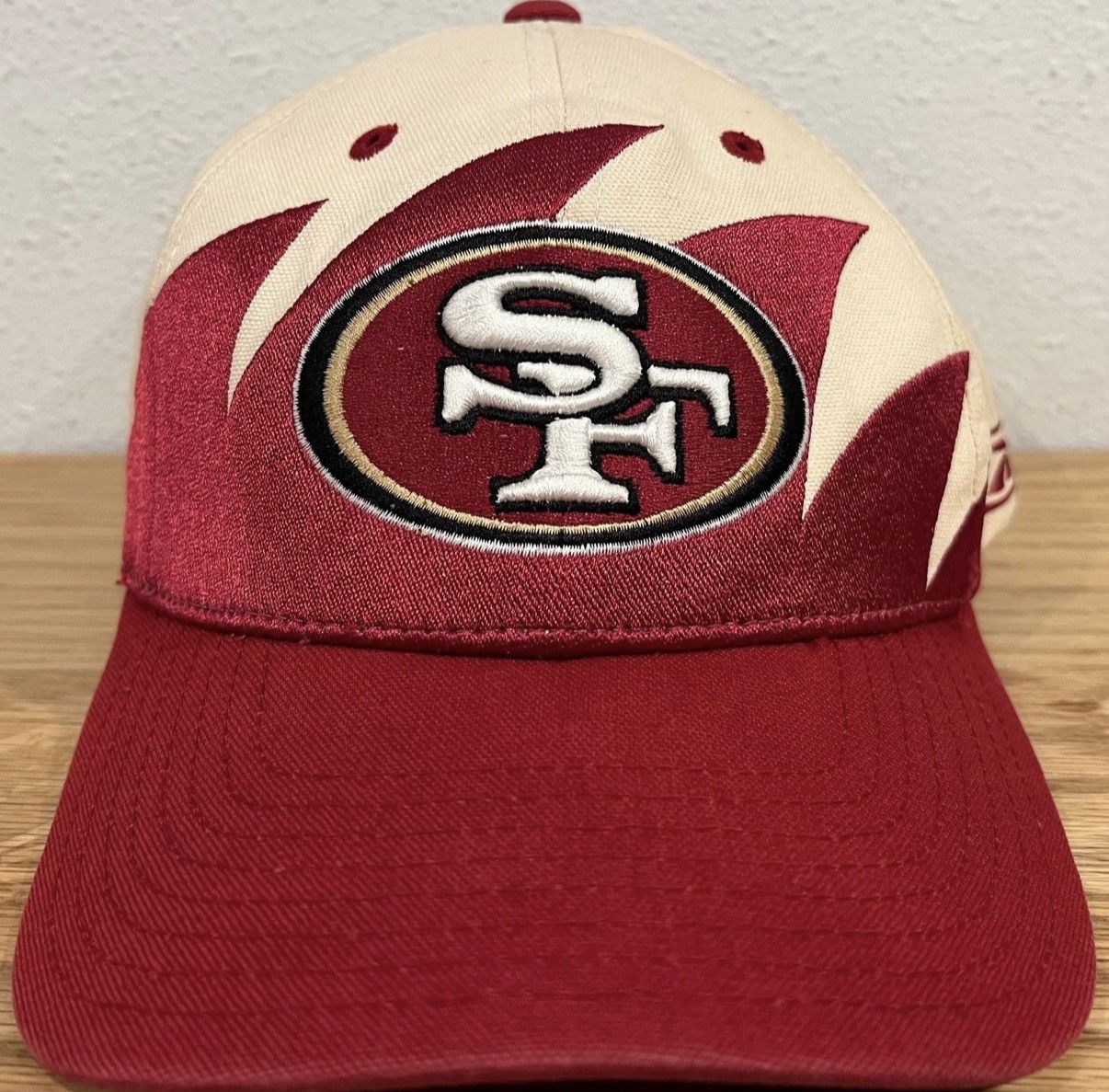 Reebok Vintage San Francisco 49ers Shark Tooth Hat Size ONE SIZE - 1 Thumbnail