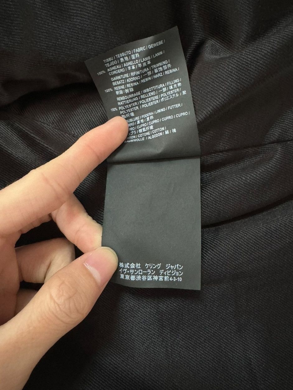 Saint Laurent Paris Saint laurent paris 16AW L17 New Genuine Blood Tooth Leathe Size XS / US 0-2 / IT 36-38 - 6 Thumbnail