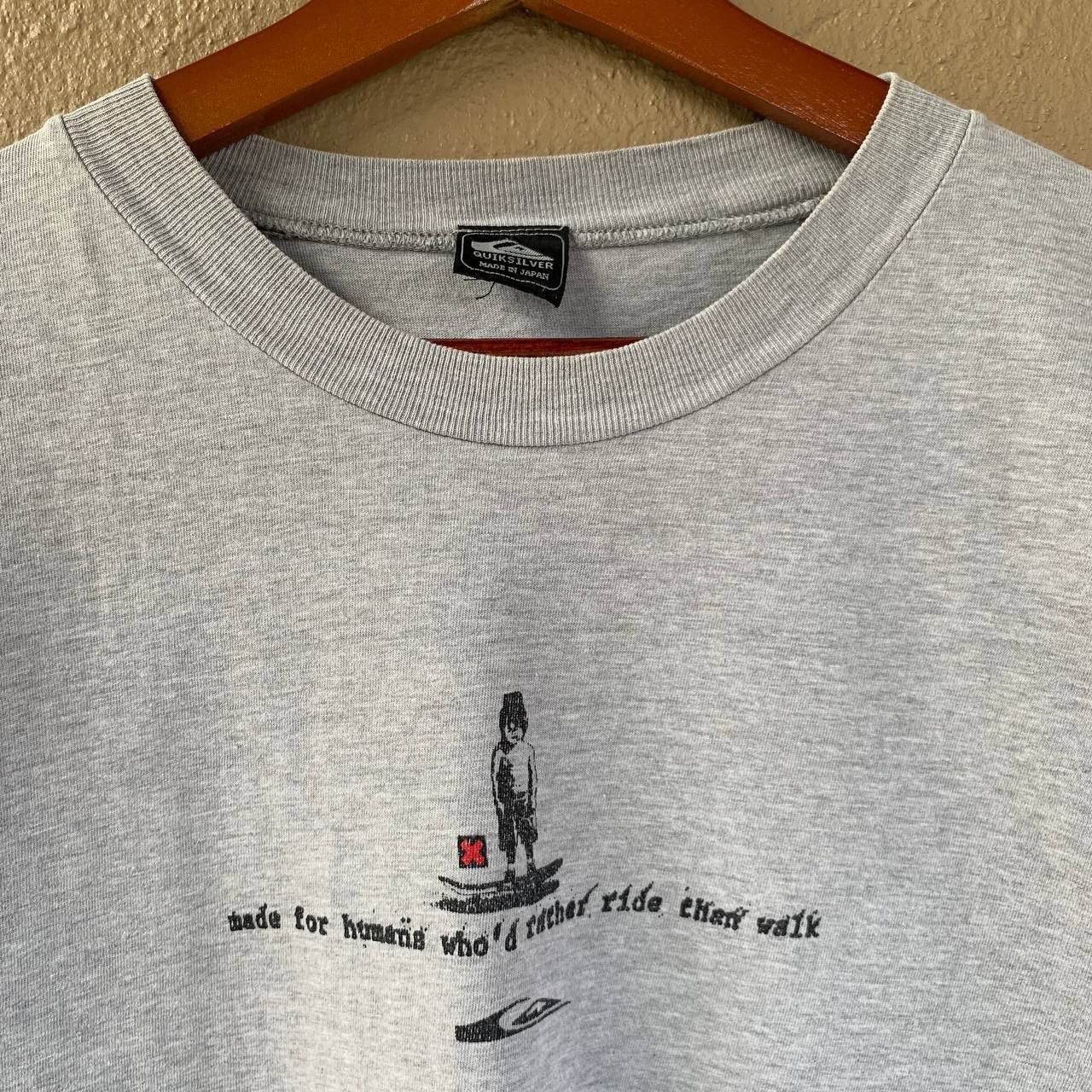 Quiksilver × Vintage Rare Vintage 90s Quiksilver Skateboarding/Surfing Tshirt Size US S / EU 44-46 / 1 - 3 Thumbnail