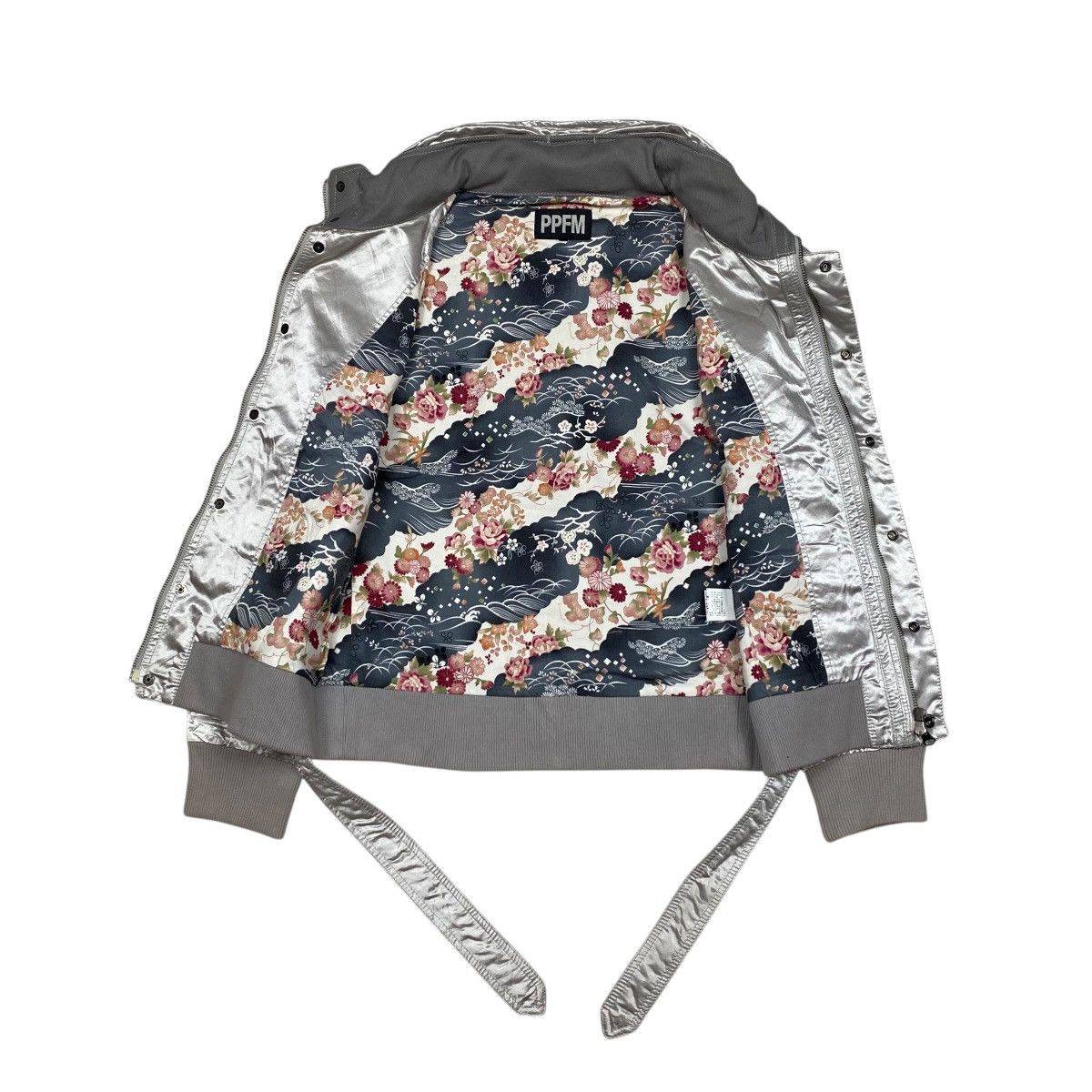 PPFM PPFM Detachable Bondage Cargo Jacket Silver Size US L / EU 52-54 / 3 - 10 Thumbnail