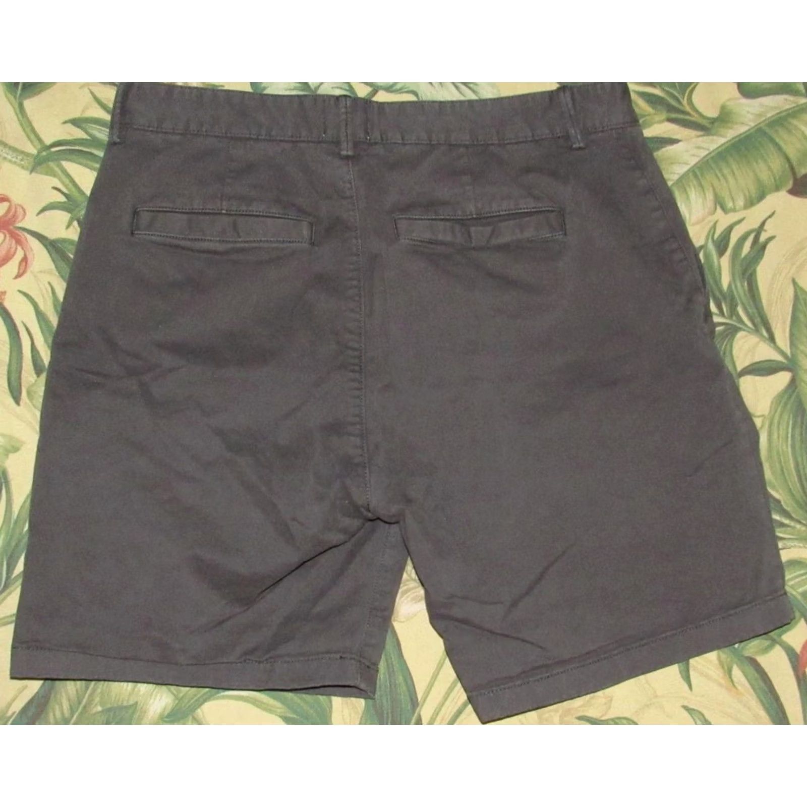 Vintage Flint & Tinder Chino Shorts 8" Cotton Grey Size 32 Mens Size US 32 / EU 48 - 3 Thumbnail
