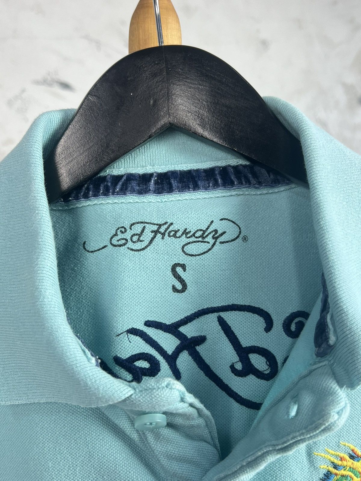 Ed Hardy Ed Hardy Polo Shirt Size S - M Size US S / EU 44-46 / 1 - 4 Thumbnail