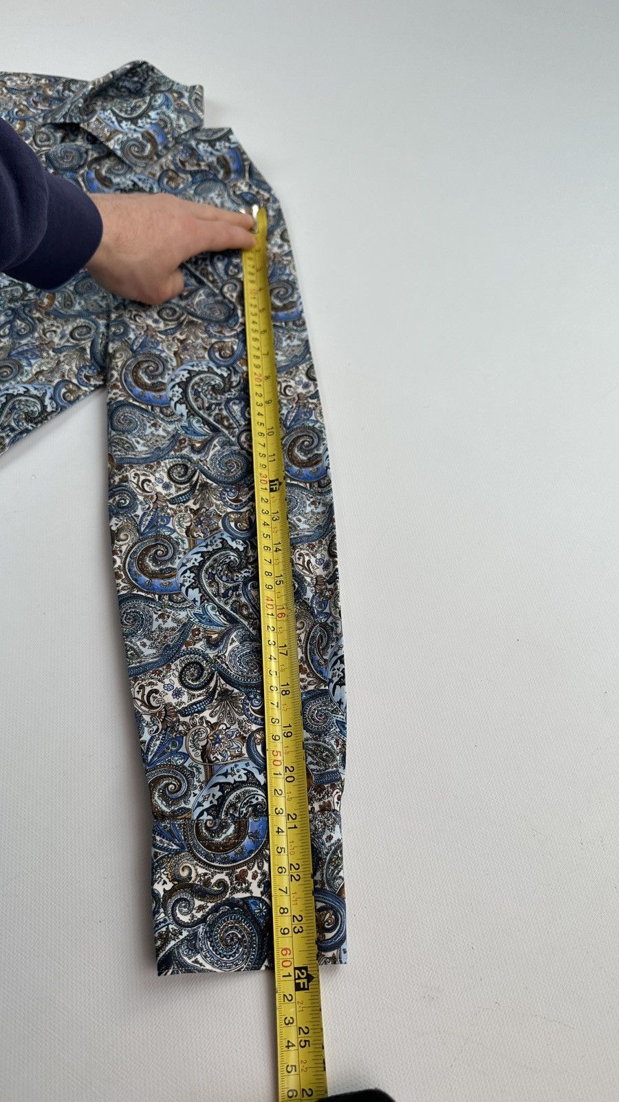 Strenstroms Stenstroms Paisley Dress Button Up Shir Size 38S - 13 Thumbnail