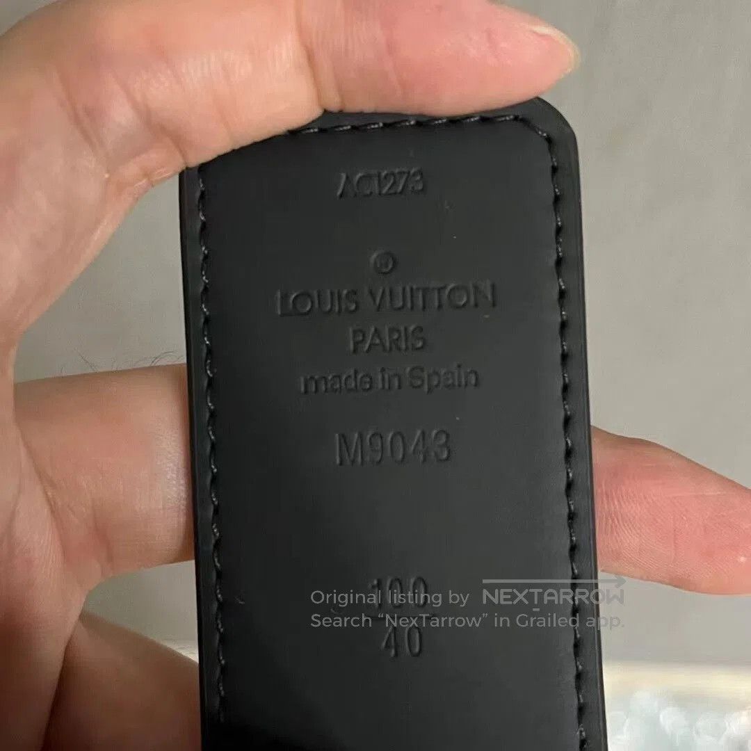 Louis Vuitton louis vuitton silver buckle waist belt. Size ONE SIZE - 3 Thumbnail