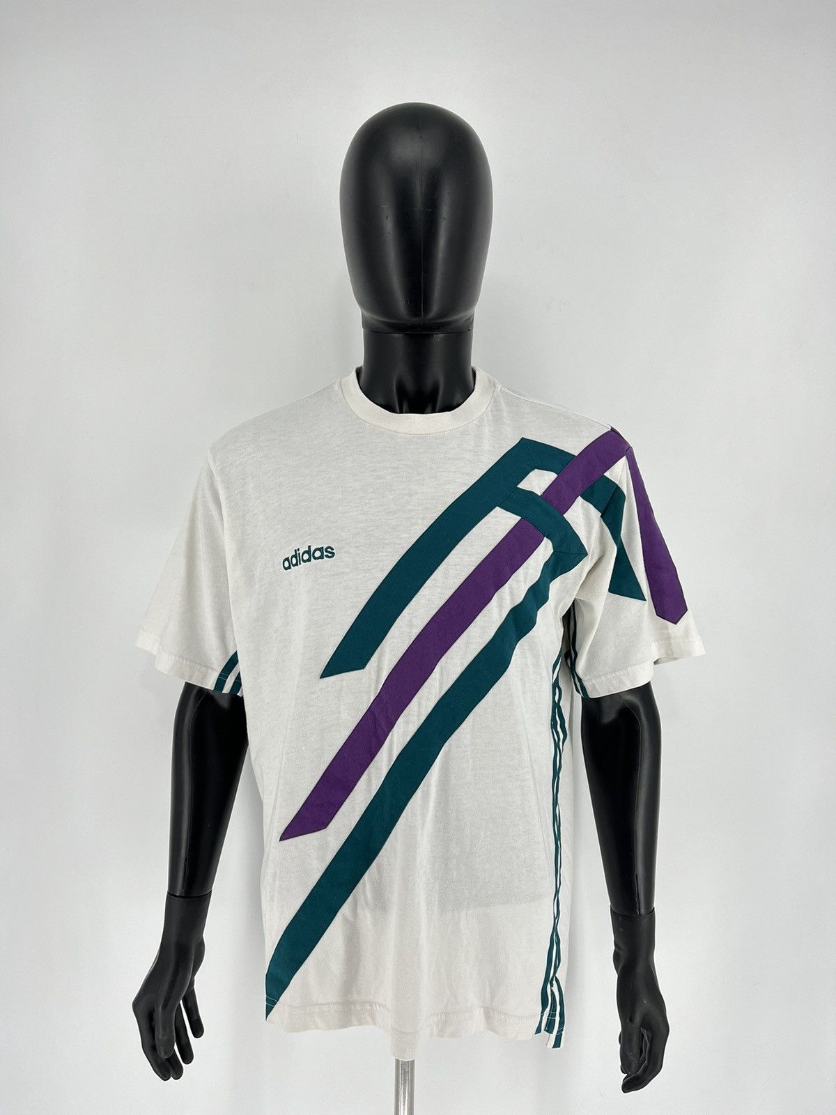 Adidas Vintage 90s Adidas Streetwear Style Travis Style Size US L / EU 52-54 / 3 - 2 Thumbnail