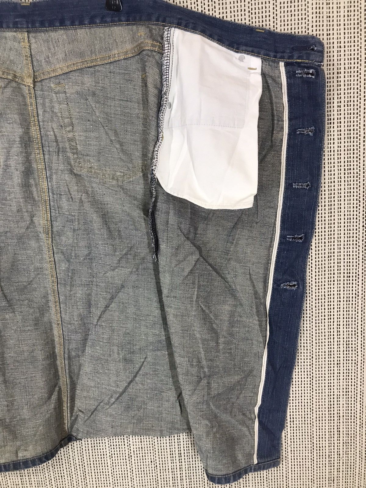Edwin × Margaret Howell 🔥GRAILS🔥EDWIN X MARGARET HOWELL MIDI SKIRT SELVEDGE FADED Size 29" - 11 Thumbnail
