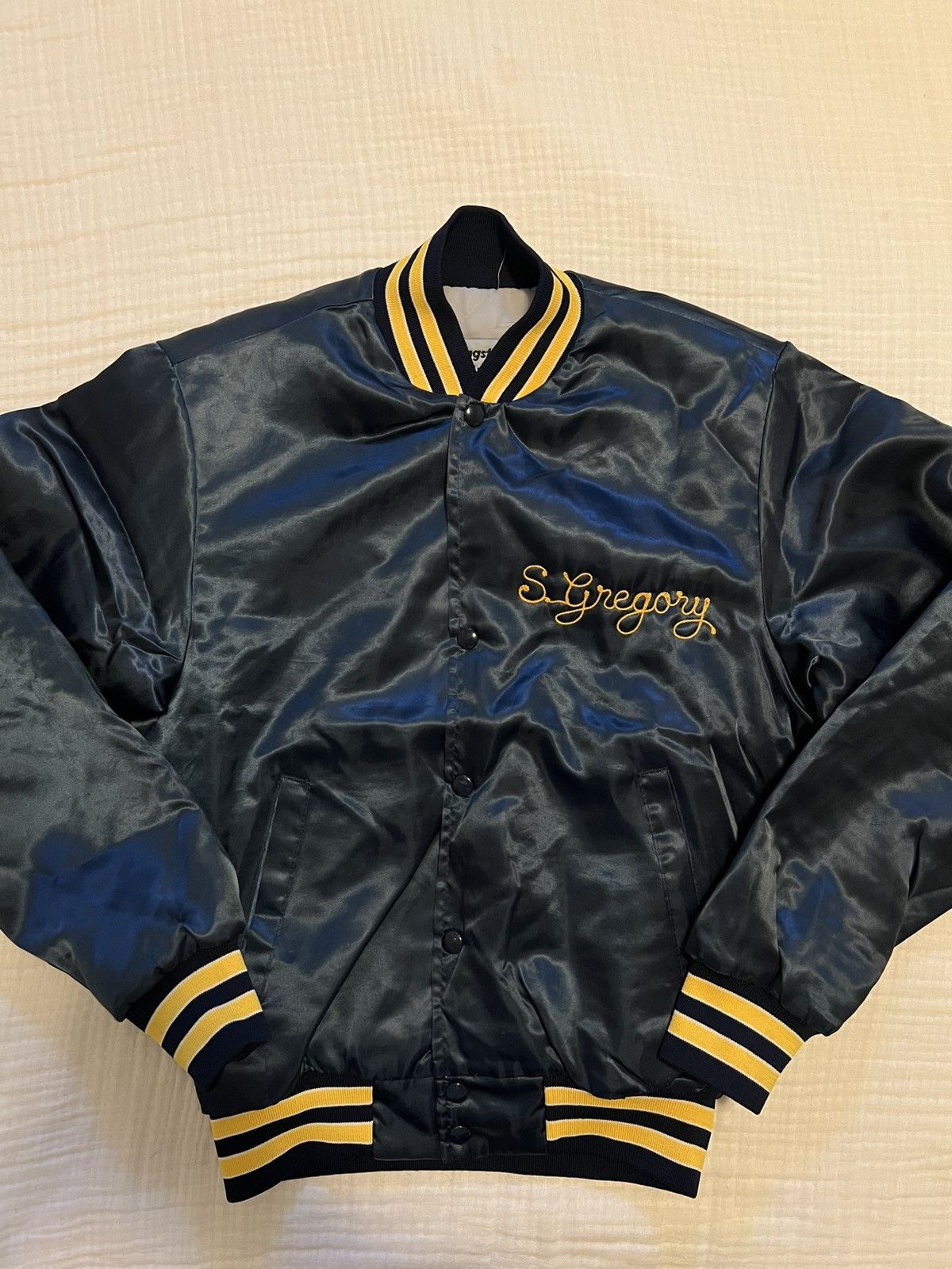 Swingster Vintage Varsity Chainstitch Jacket Kirkland Americans Size US S / EU 44-46 / 1 - 1 Thumbnail