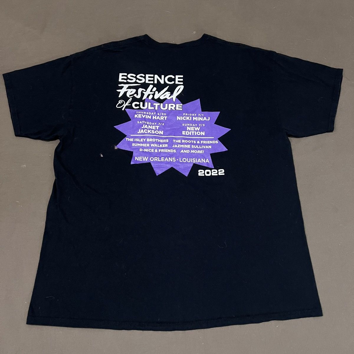 Band Tees × Rap Tees 2022 Essence Fest R&B JANET JOHNSON NICKI MINAJ 2XL Size US XXL / EU 58 / 5 - 6 Thumbnail