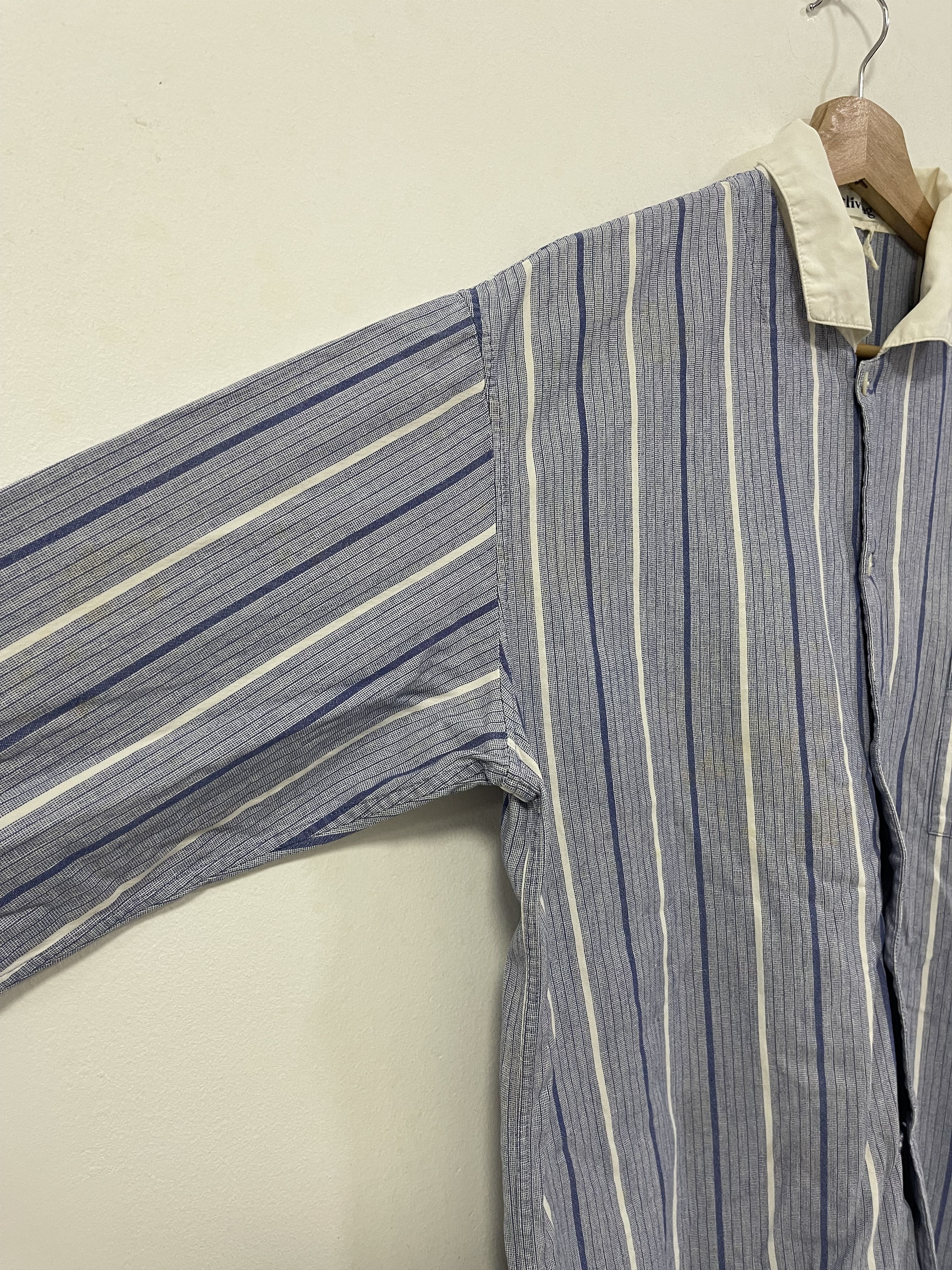Designer × Y's × Yohji Yamamoto Designer Ys Yamamoto striped Button Up Size US S / EU 44-46 / 1 - 8 Thumbnail