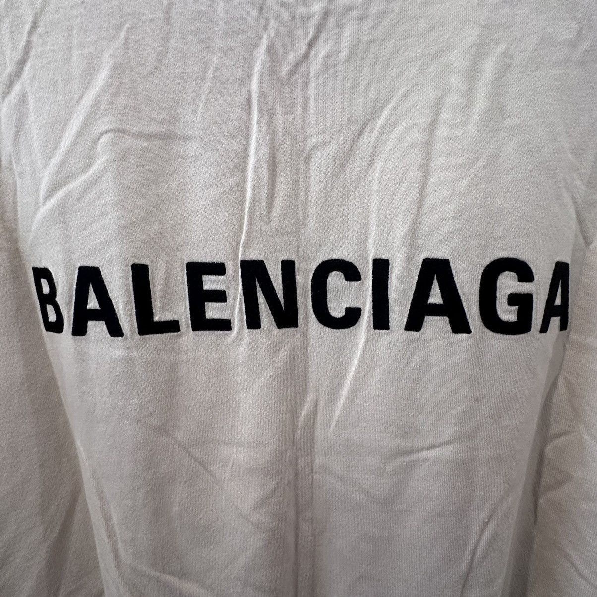 Balenciaga Balenciaga Logo T-Shirt Size US XXL / EU 58 / 5 - 7 Thumbnail