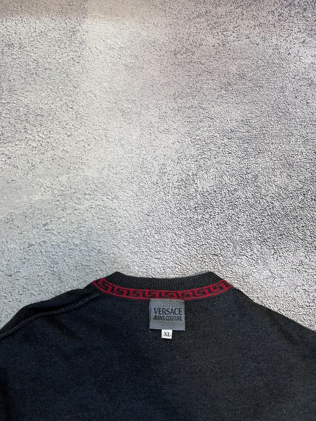 Versace Versace Jeans Couture Men’s Sweater Wool Italy Vintage Size US XL / EU 56 / 4 - 10 Thumbnail
