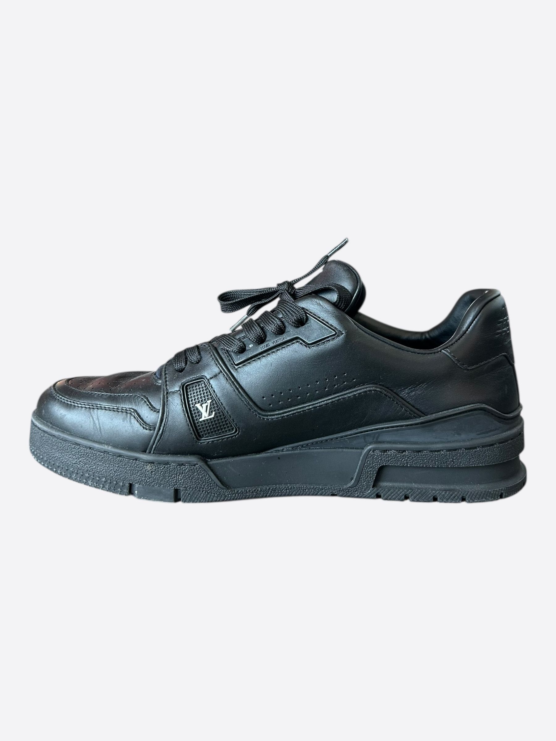 Louis Vuitton Louis Vuitton Black Signature Trainer Size US 9 / EU 42 - 6 Thumbnail